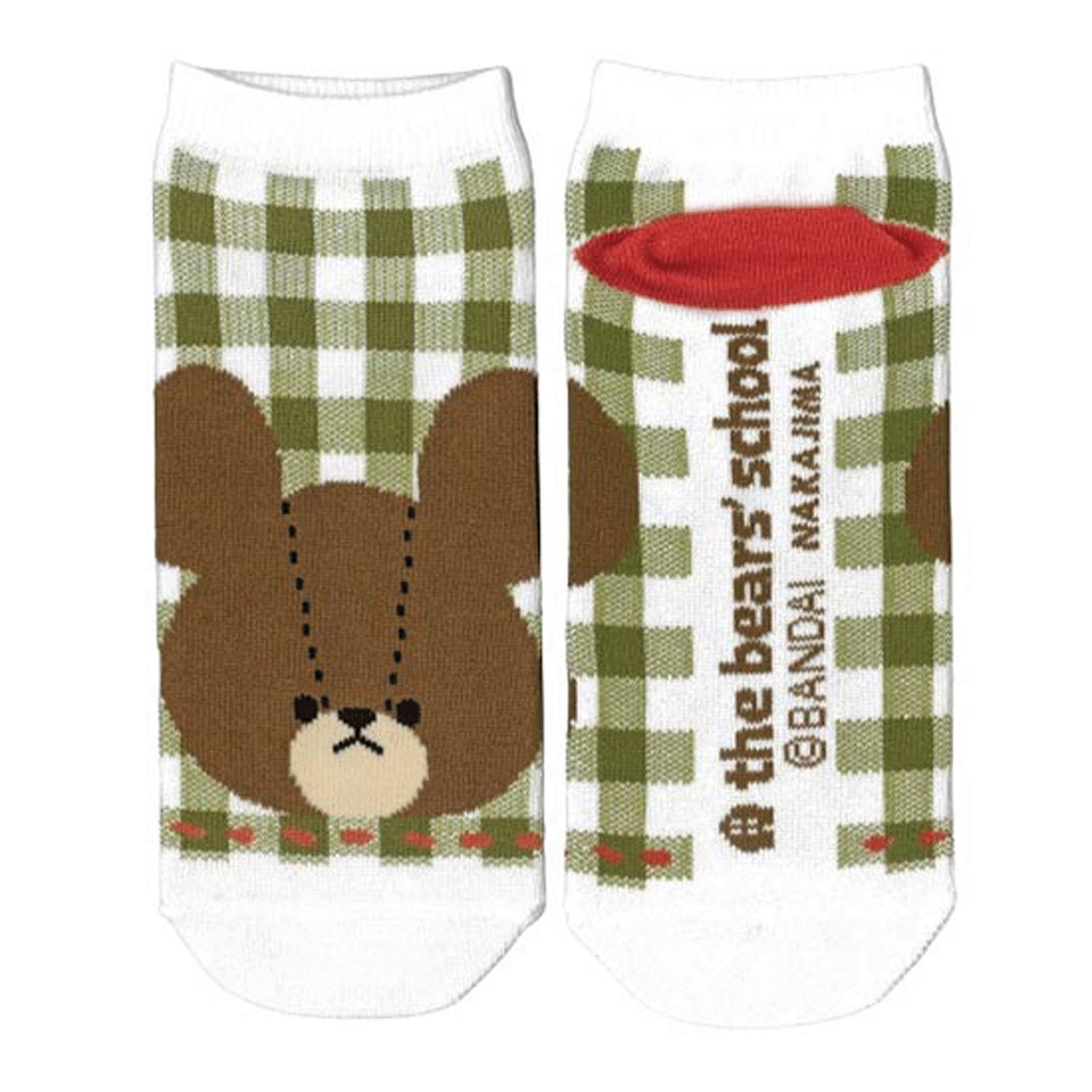 くまのがっこう ソックス GR ジャッキーとねこ