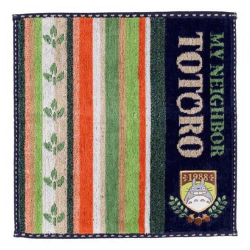 となりのトトロ ミニタオル ストライプトトロ