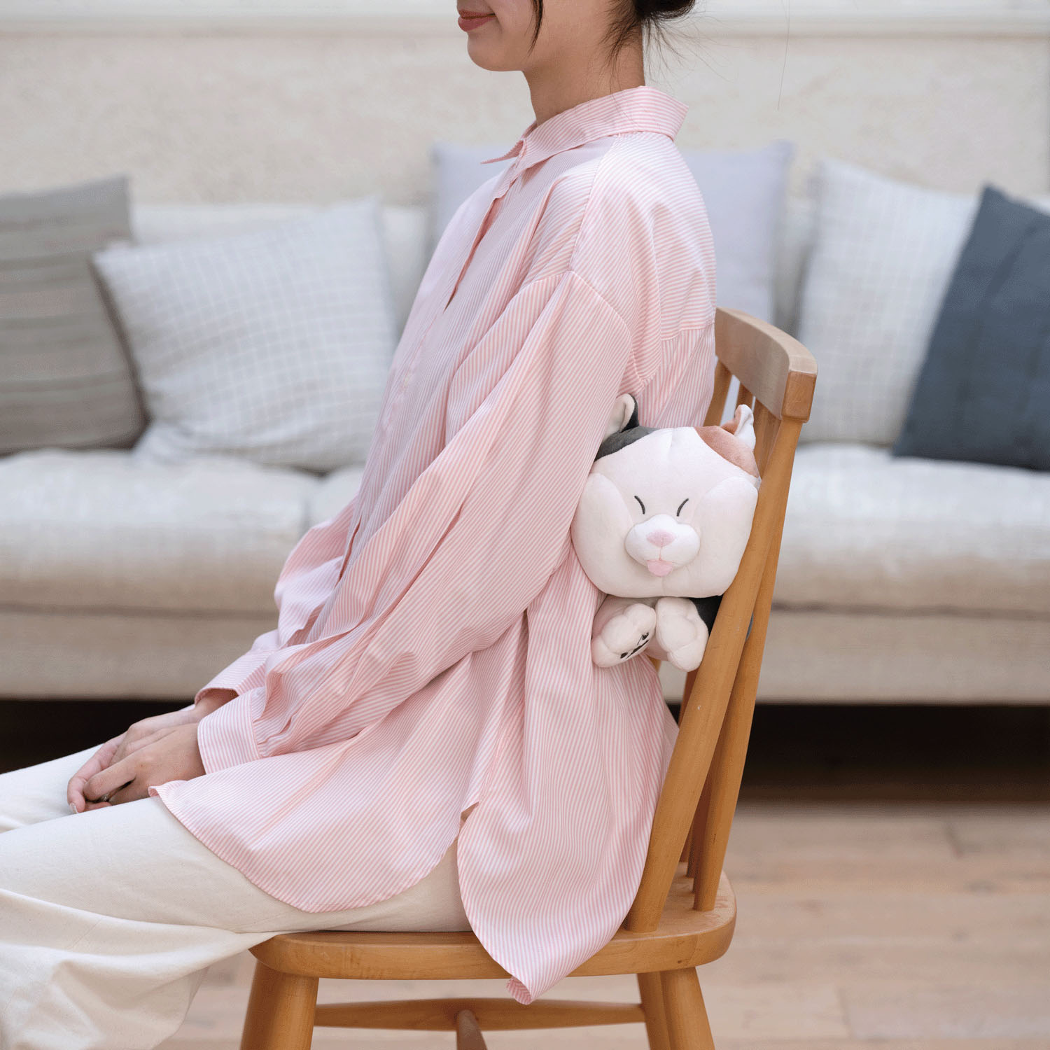 すきまあにまるずー ムギュッション しらたま - 画像5