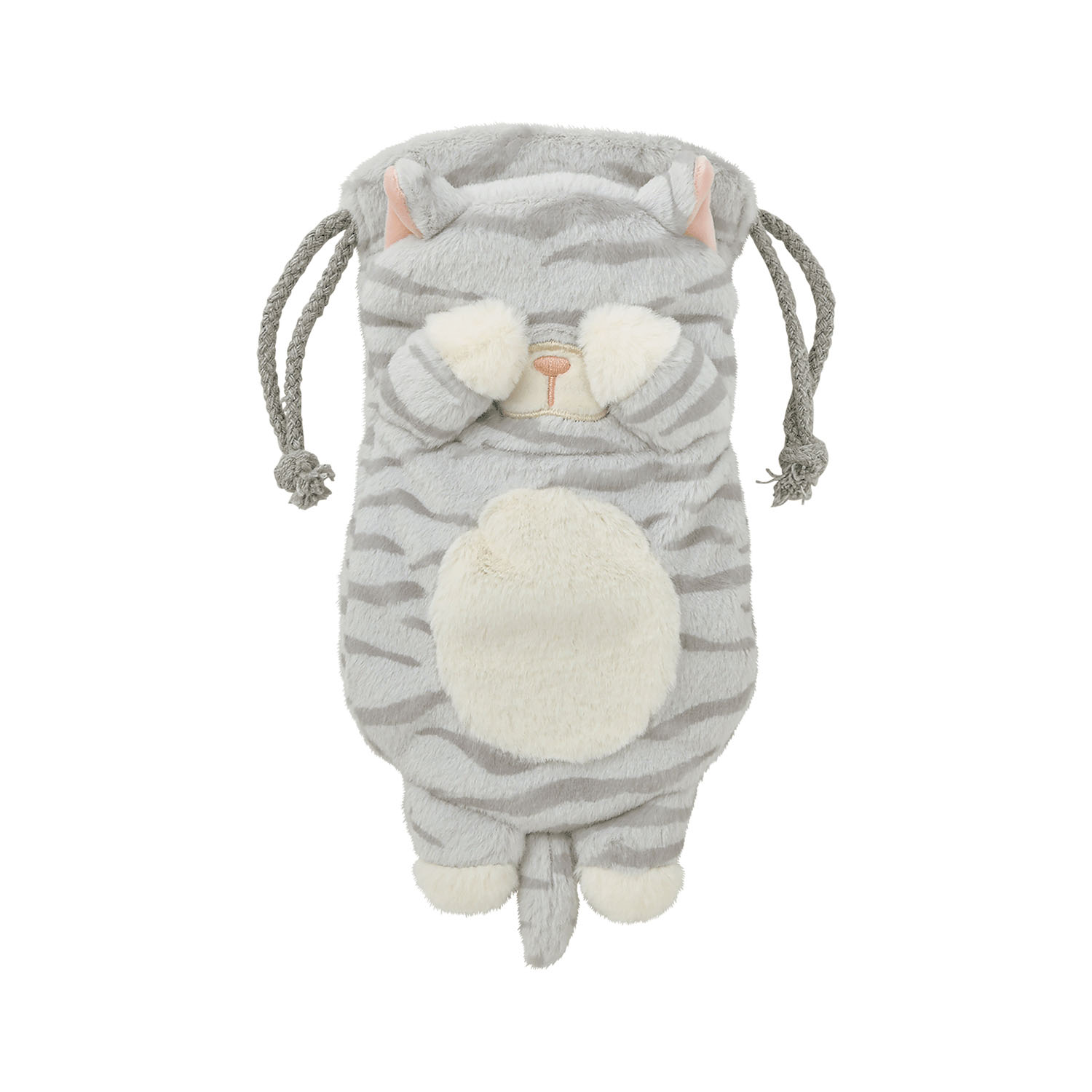 くびねっこ 巾着 サバトラ