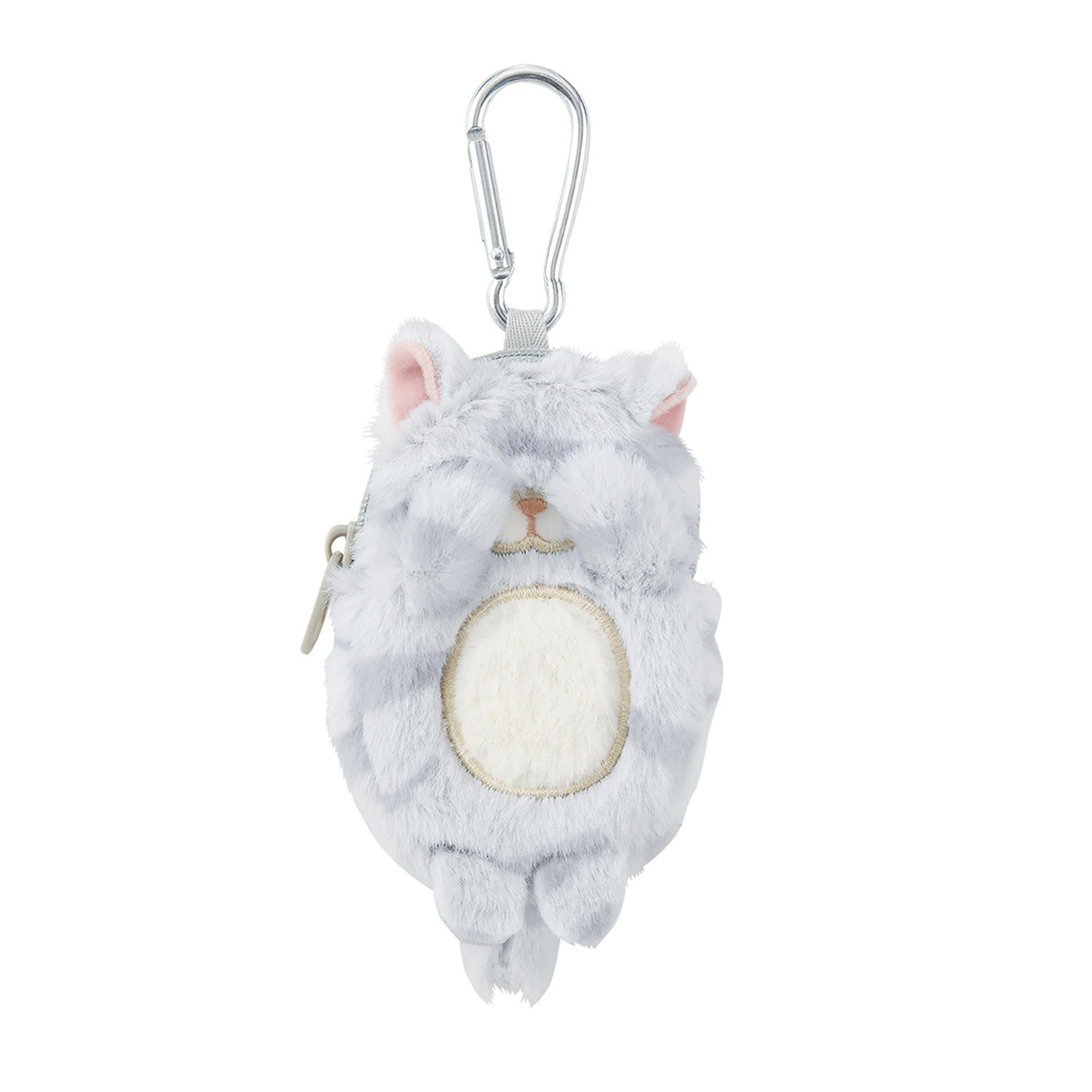 くびねっこ コンパクトポーチ サバトラ