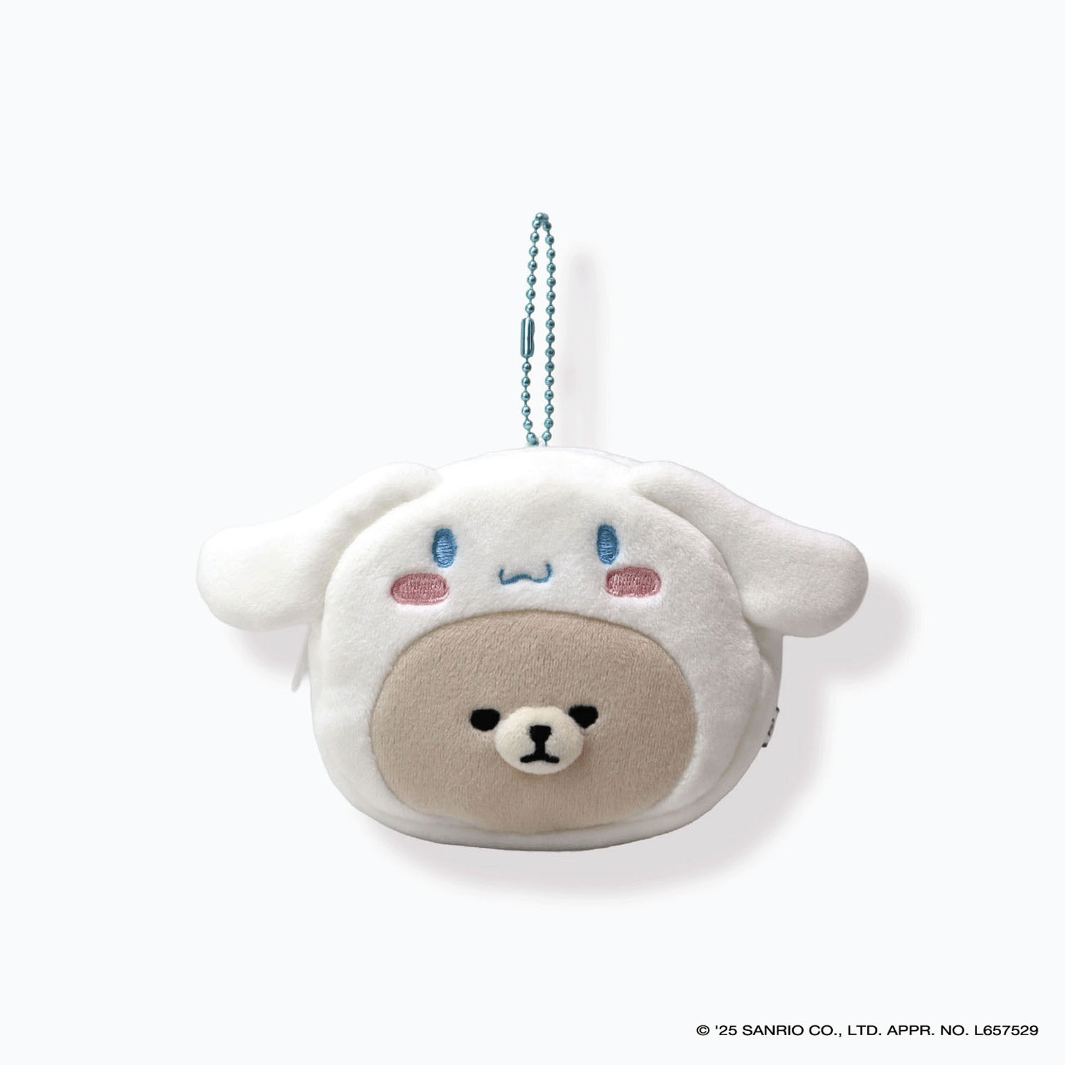 なかよしミニポーチチャーム シナモロール×ネザーランドワーフ - 画像2