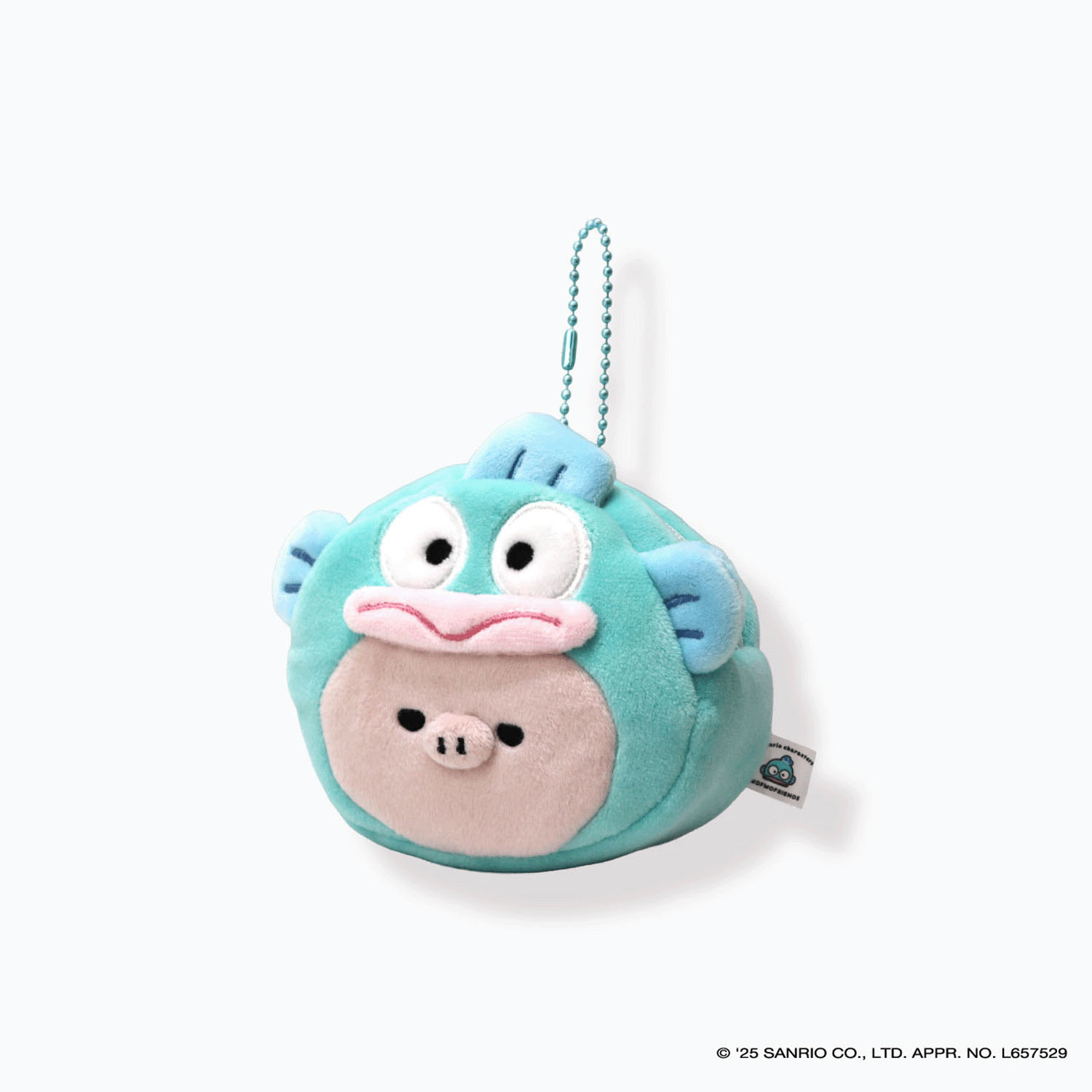 なかよしミニポーチチャーム ハンギョドン×マイクロブタ