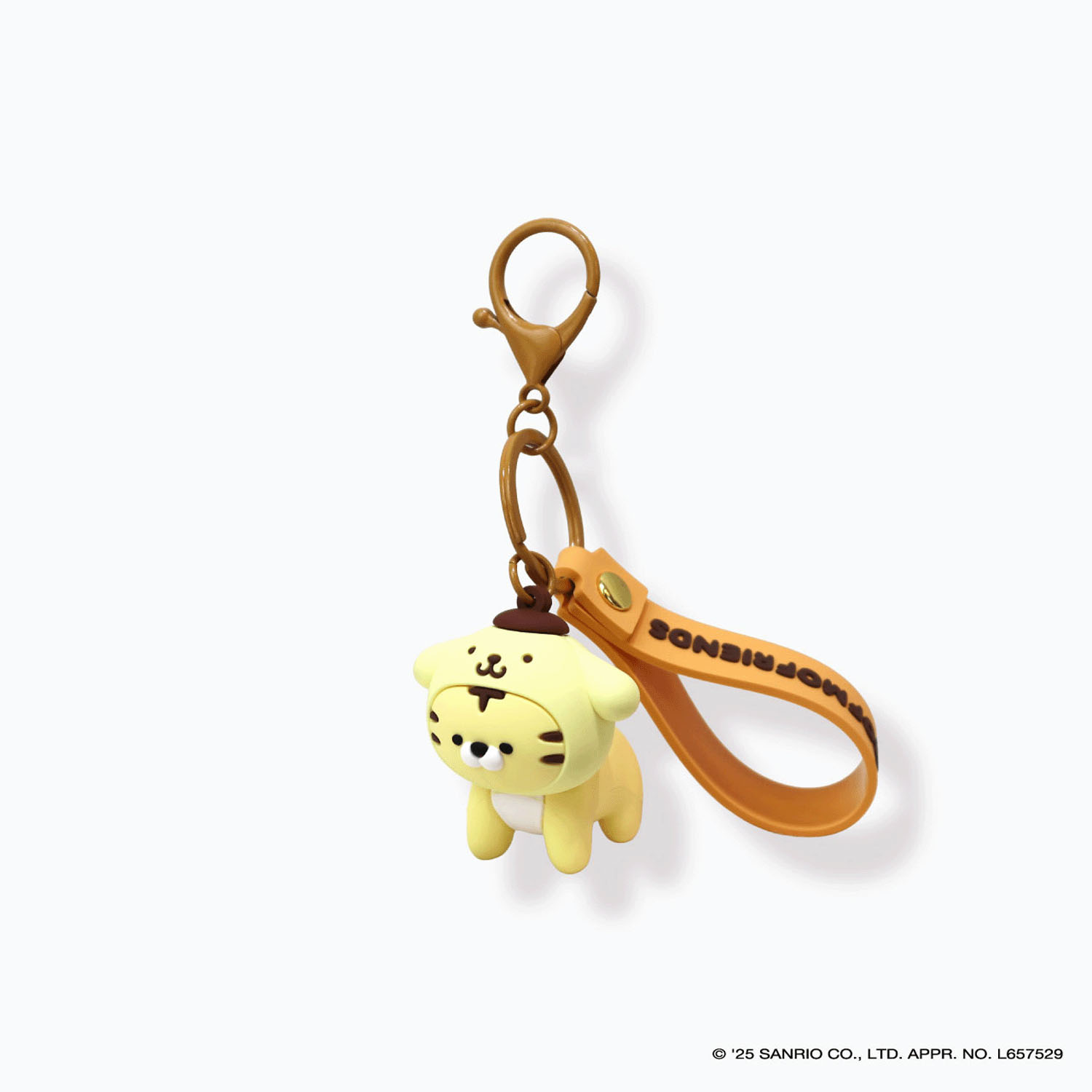 なかよしPVCキーホルダー ポムポムプリン×トラ - 画像2