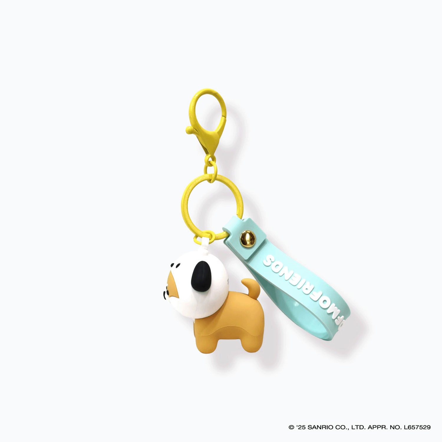 なかよしPVCキーホルダー ポチャッコ×柴犬 - 画像3