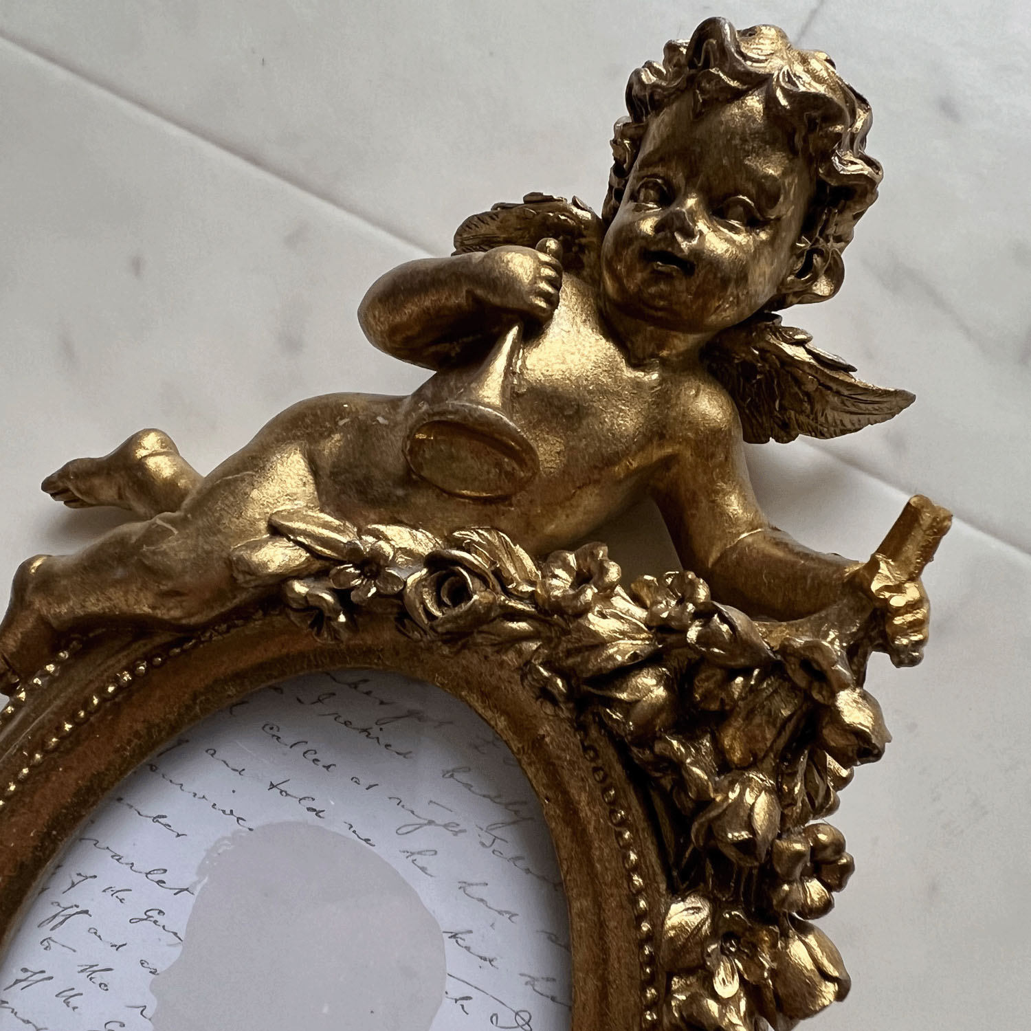 エンジェル・フォトフレーム オーバル 壁掛け - 画像7