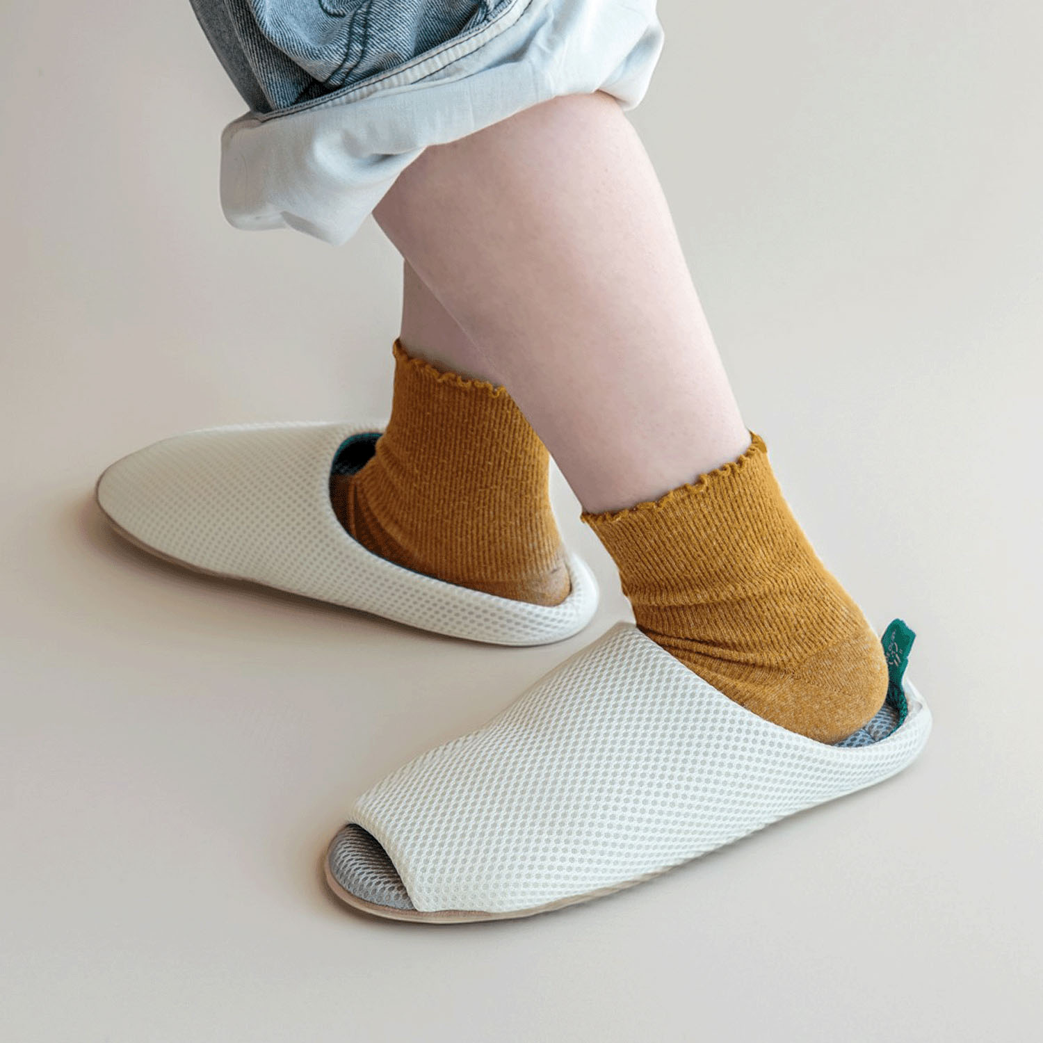 プロテックジャーニー 洗えるメッシュスリッパ