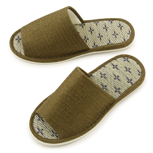 十字紋 畳中スリッパ 3L - 画像2