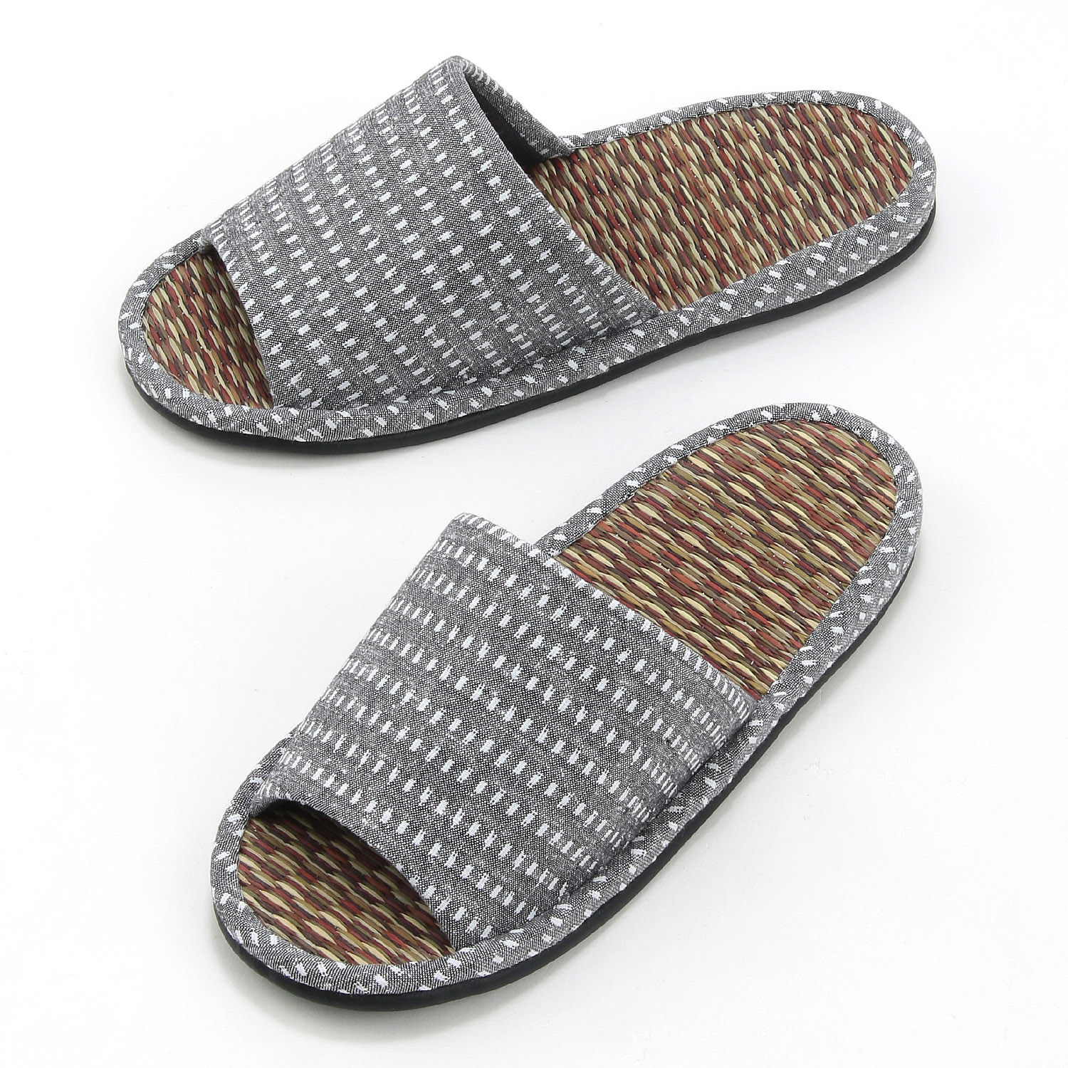 ラインドット畳中スリッパM