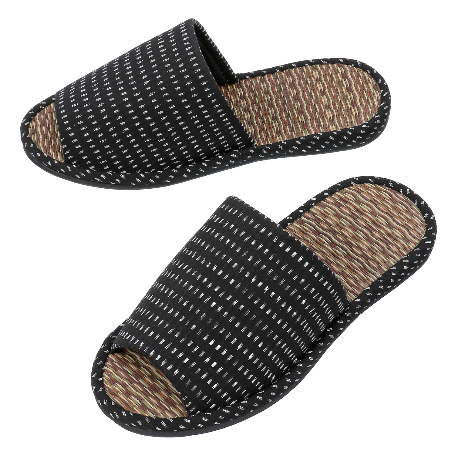 ラインドット畳中スリッパ3L - 画像3