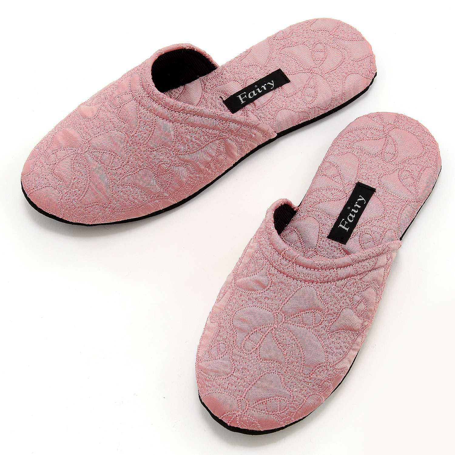 新サテンキルトスリッパ - 画像3