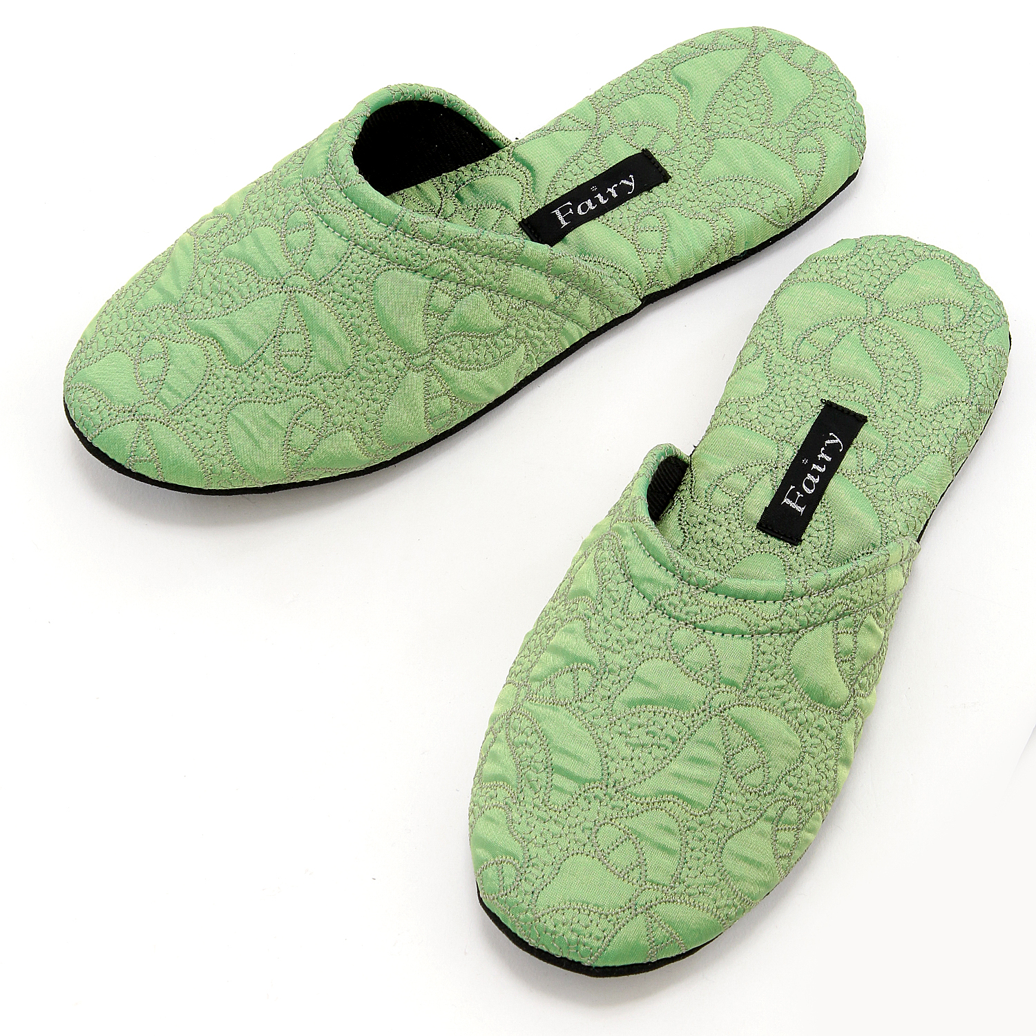 新サテンキルトスリッパ - 画像6