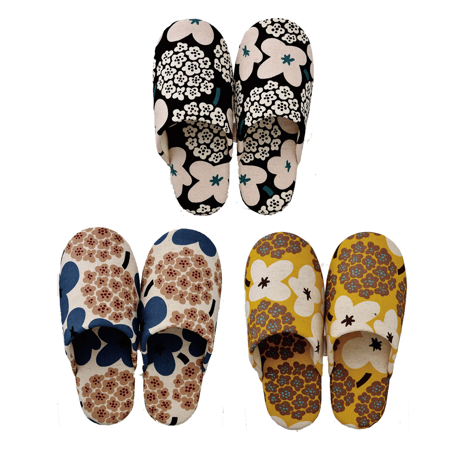 ビッグブーケ スリッパ