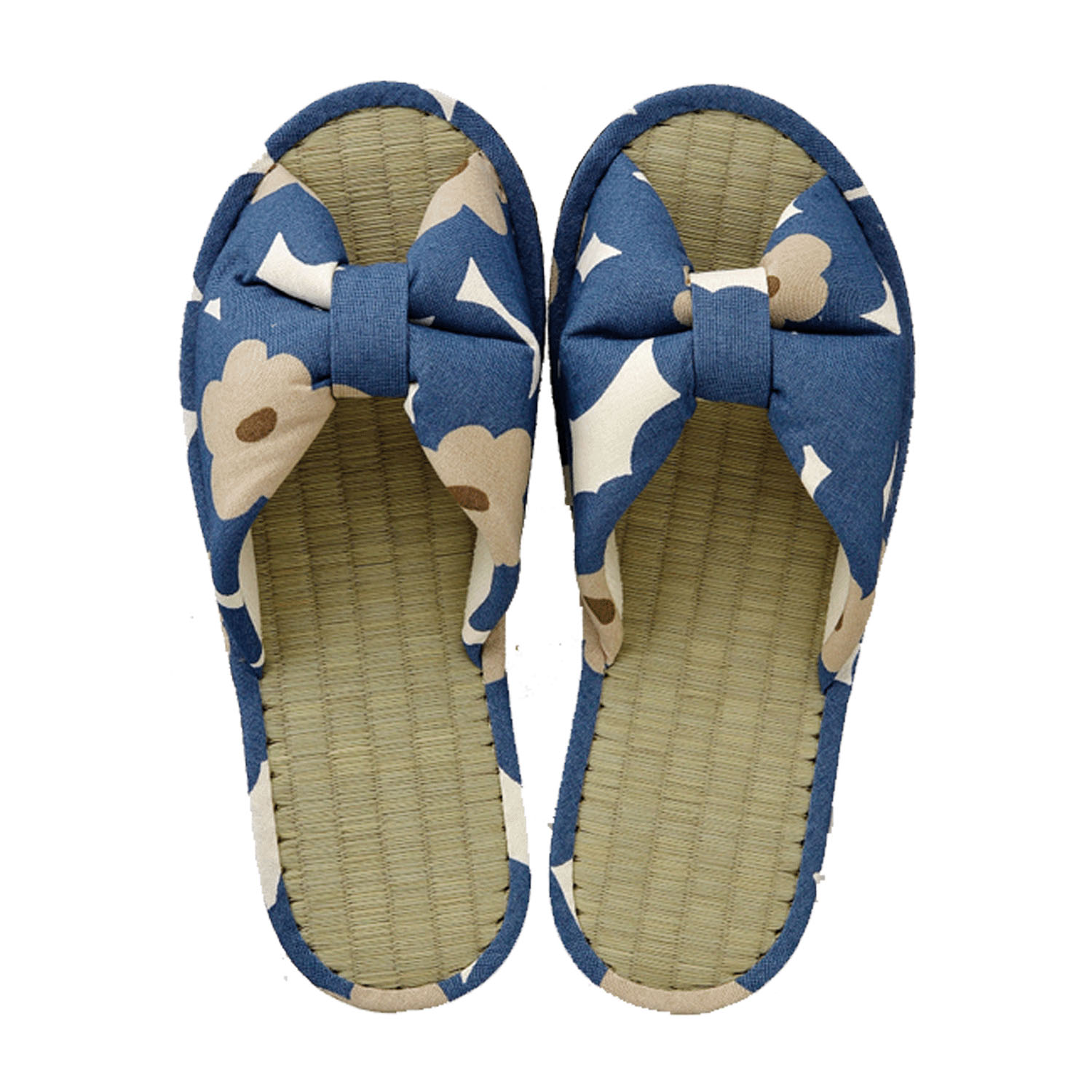 テンダーフラワー い草リボンスリッパ - 画像4