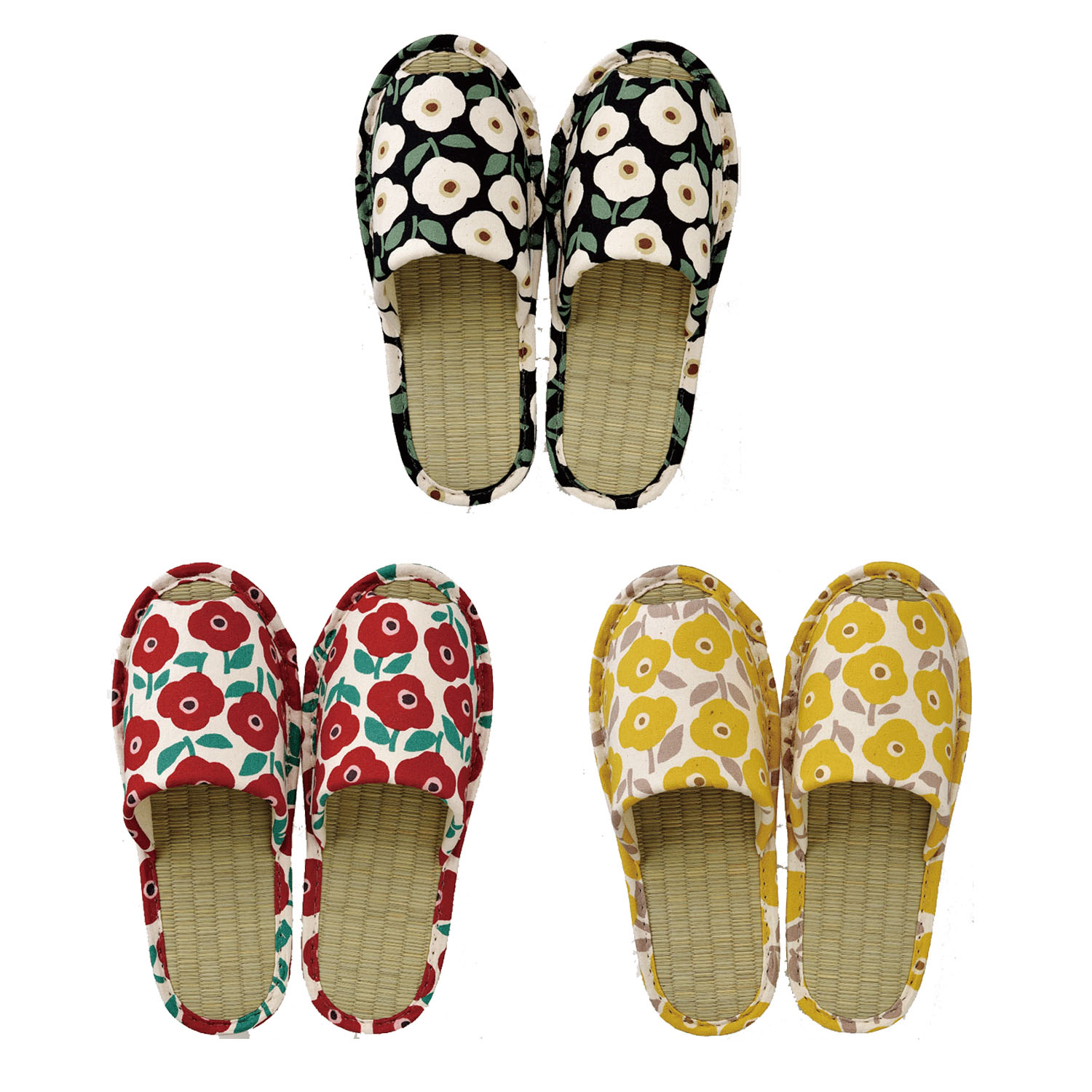 ピュブロッサム い草スリッパ