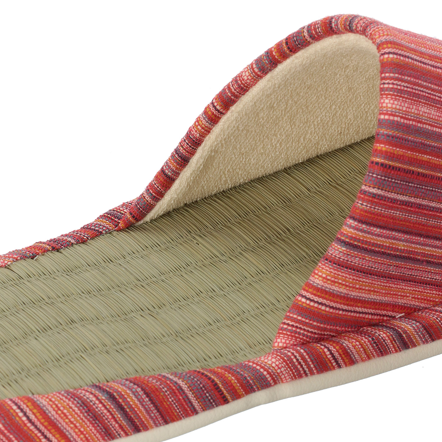 しじらボーダー畳中スリッパM - 画像4