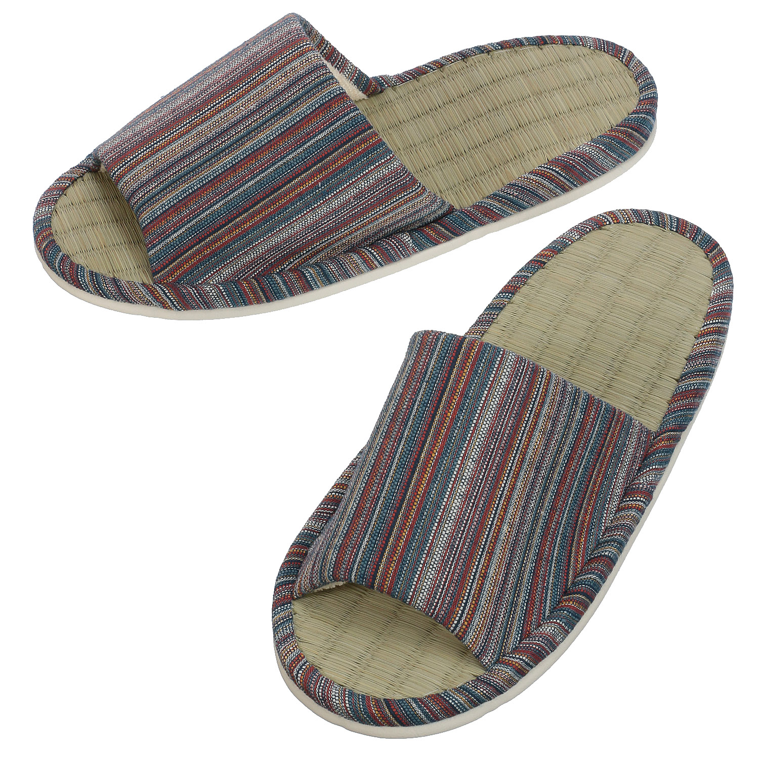 しじらボーダー畳中スリッパM - 画像7