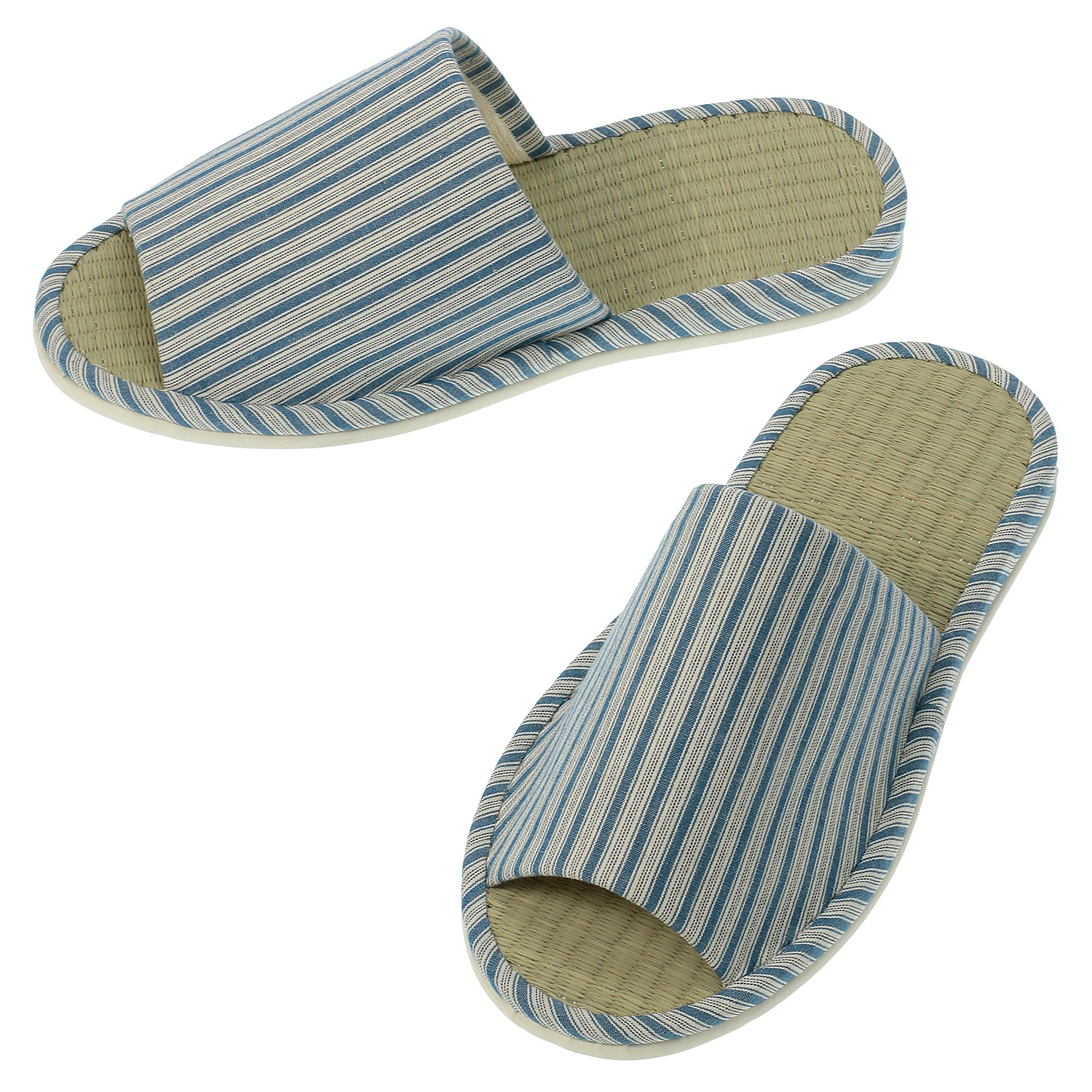 縞模様畳中スリッパL - 画像3