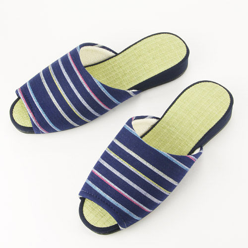 藍染しじら織 吊り込み畳スリッパM - 画像10