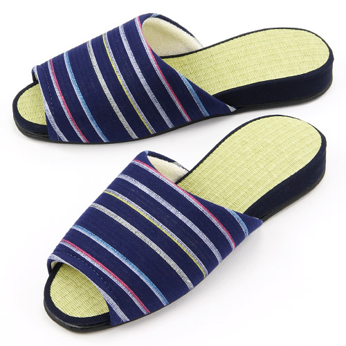 藍染吊り込み 畳スリッパL - 画像6