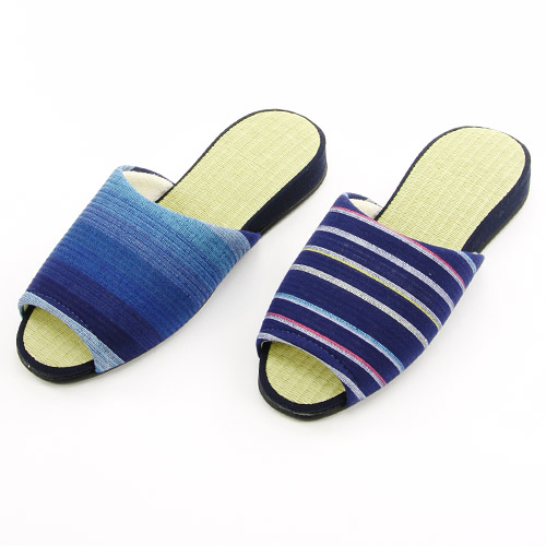 藍染吊り込み 畳スリッパL