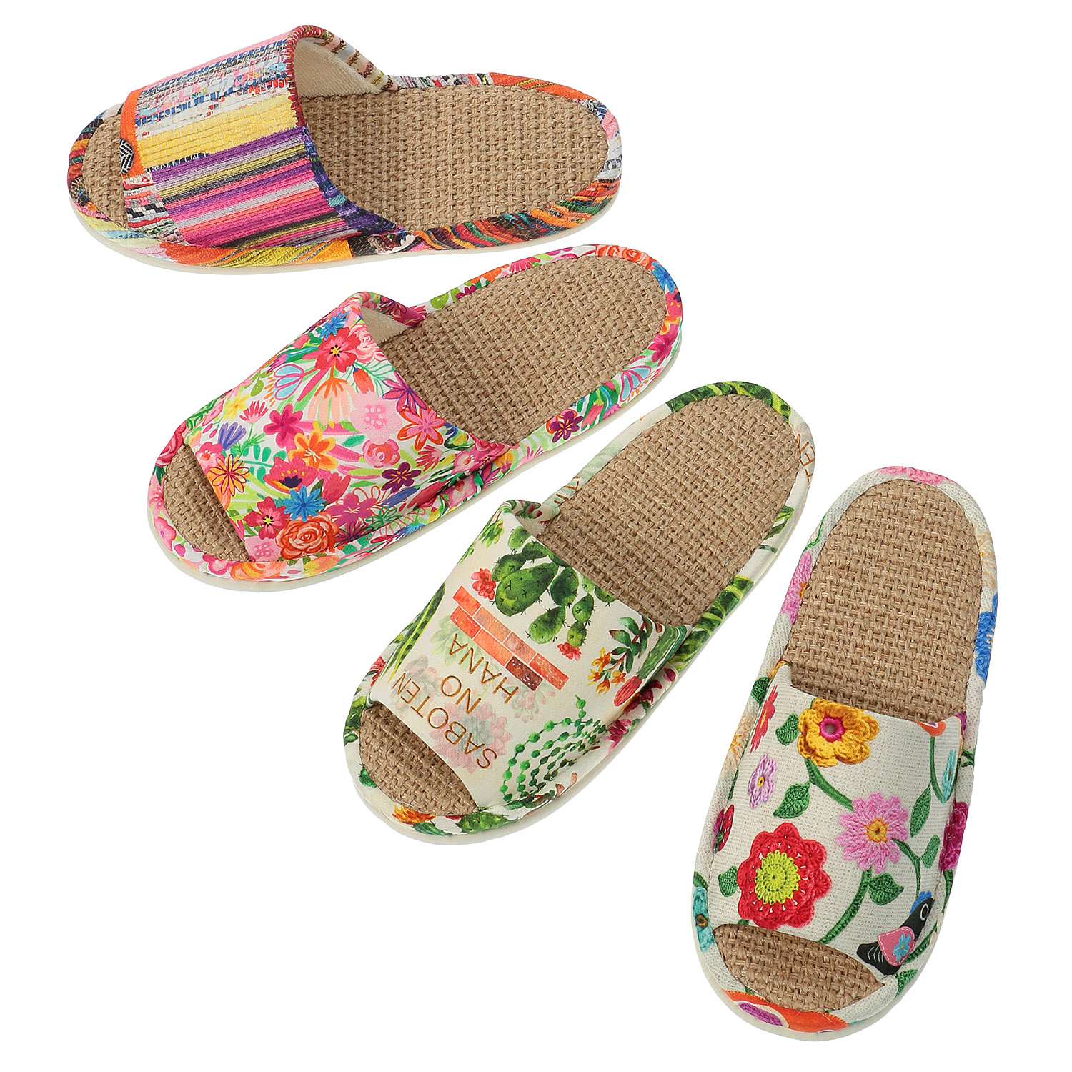 コロレ麻中スリッパS