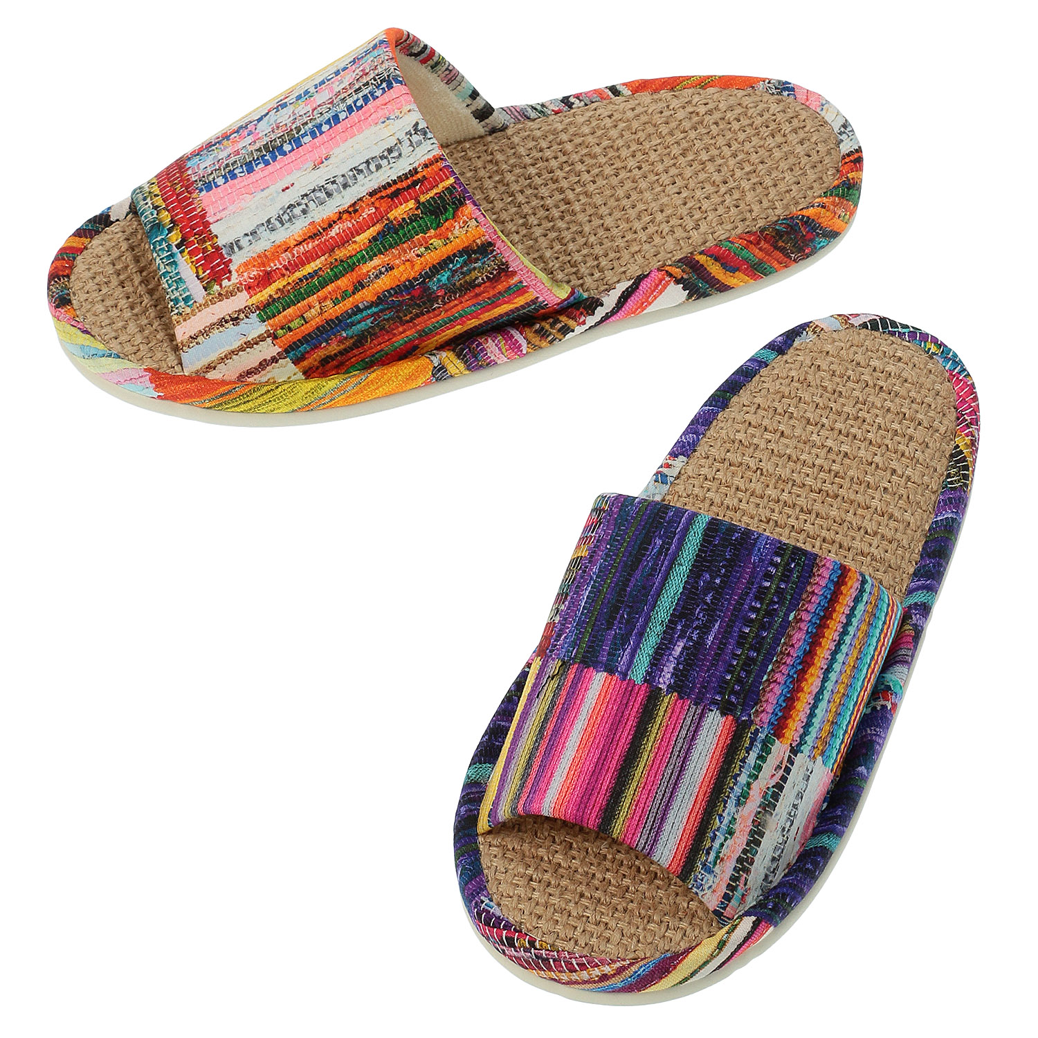 コロレ麻中スリッパ - 画像2