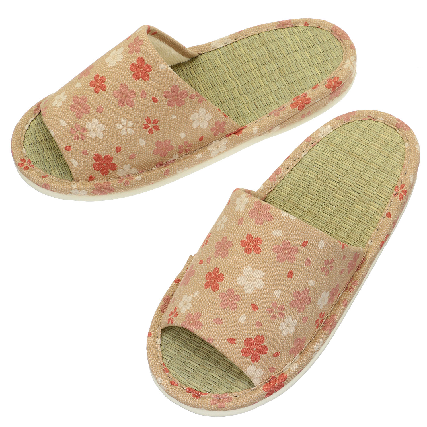 桜模様畳中スリッパ - 画像2