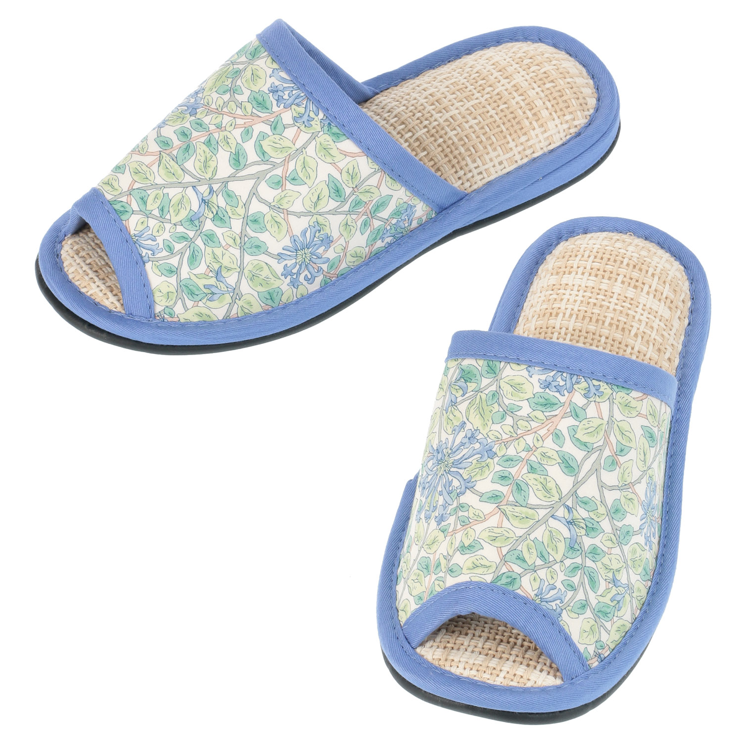 パステルフラワー外縫いスリッパ - 画像4