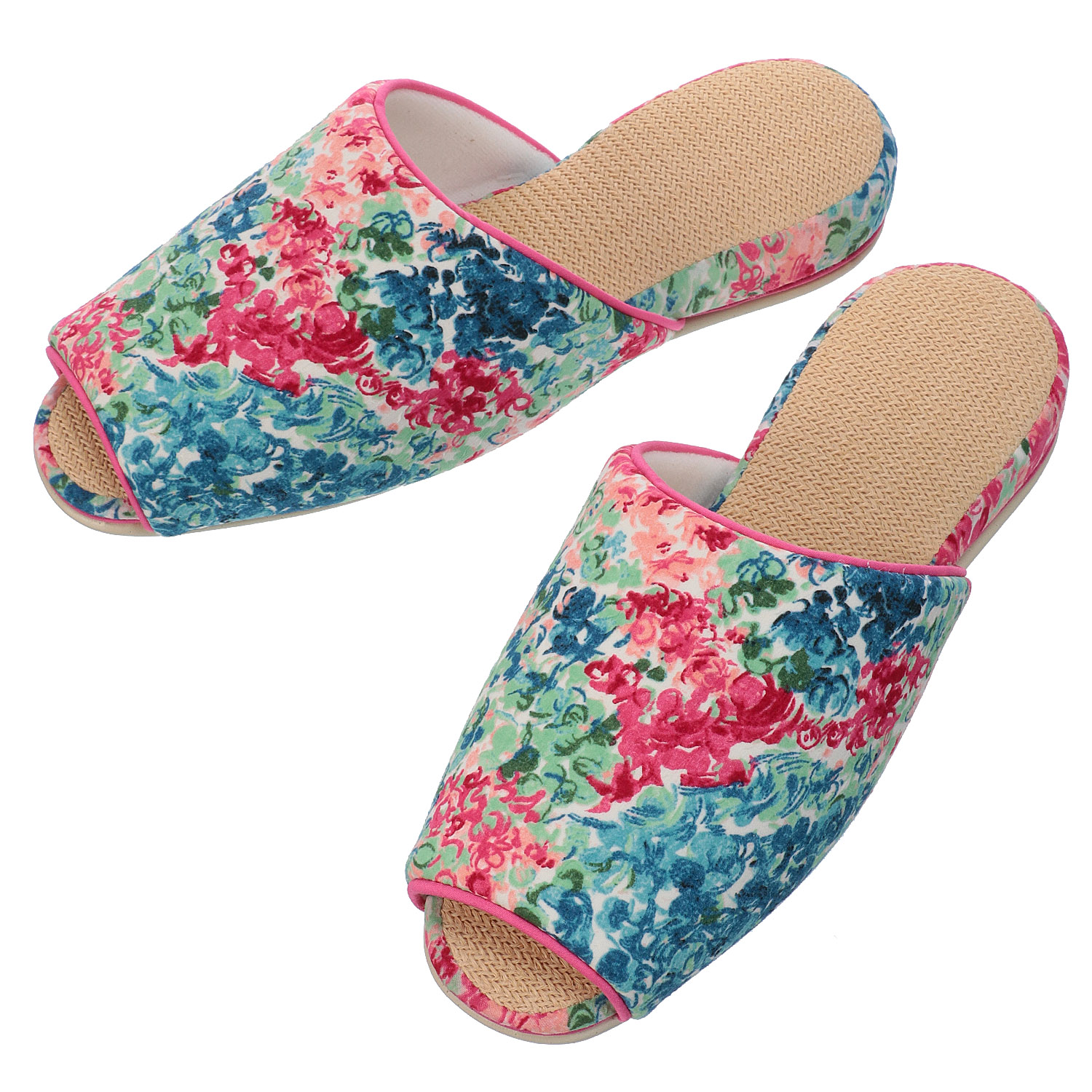 リバティ吊り込みスリッパ - 画像3