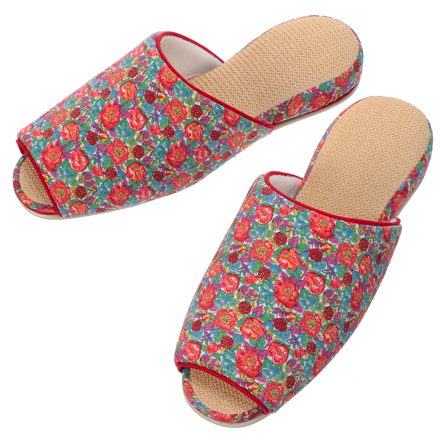 リバティ吊り込みスリッパ - 画像4