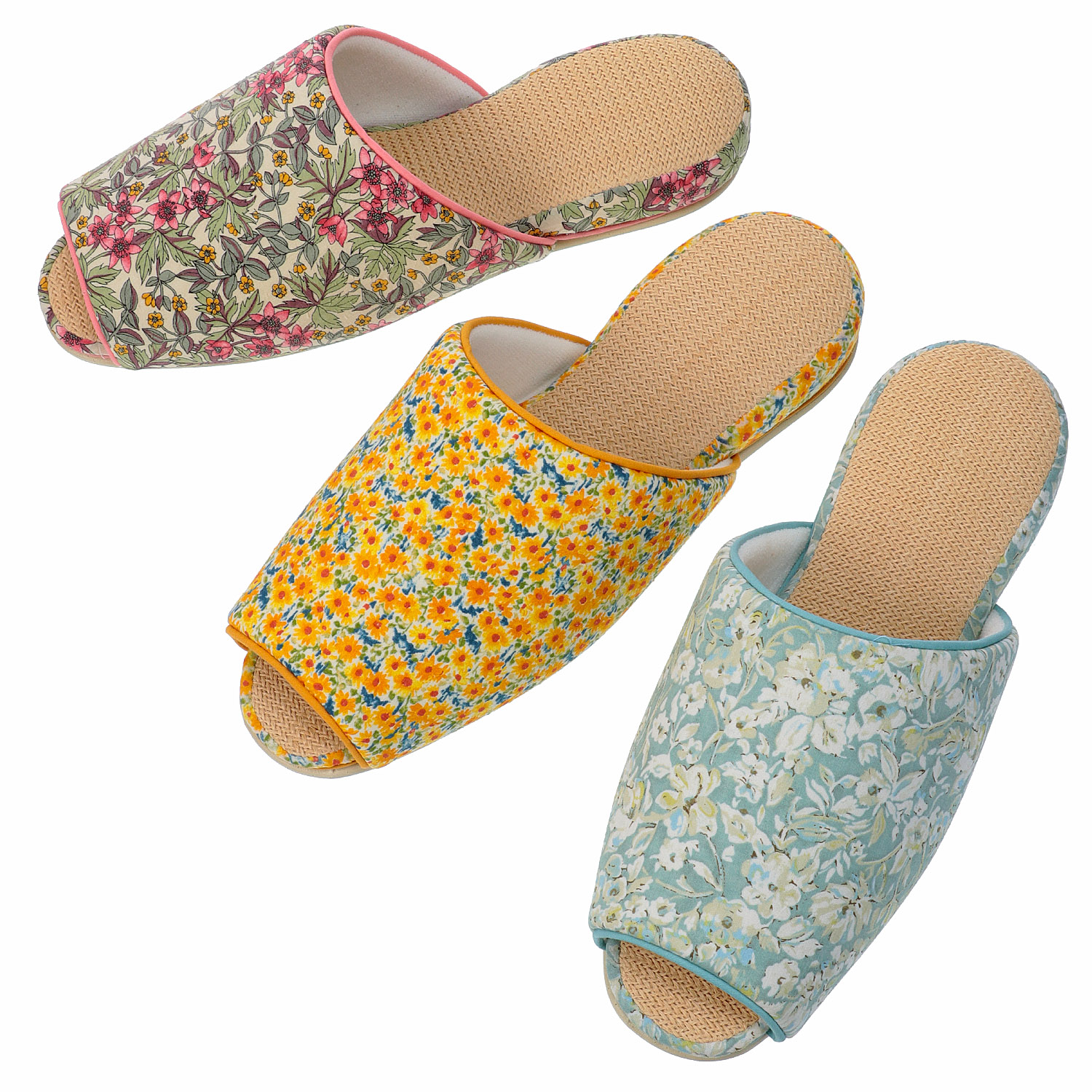 リバティ吊り込みスリッパ