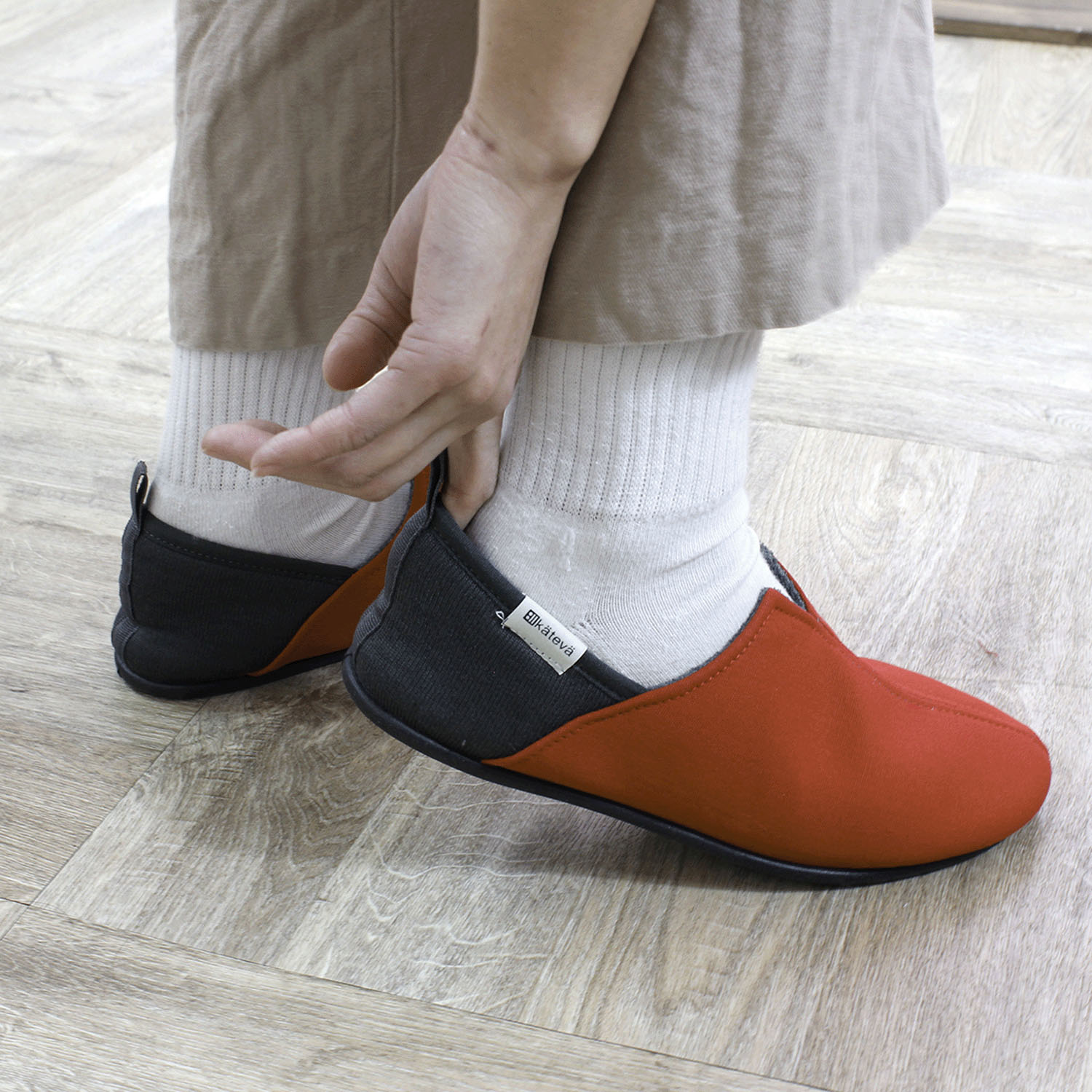 カテバ ガード キャンバスモック防災スリッポン - 画像18