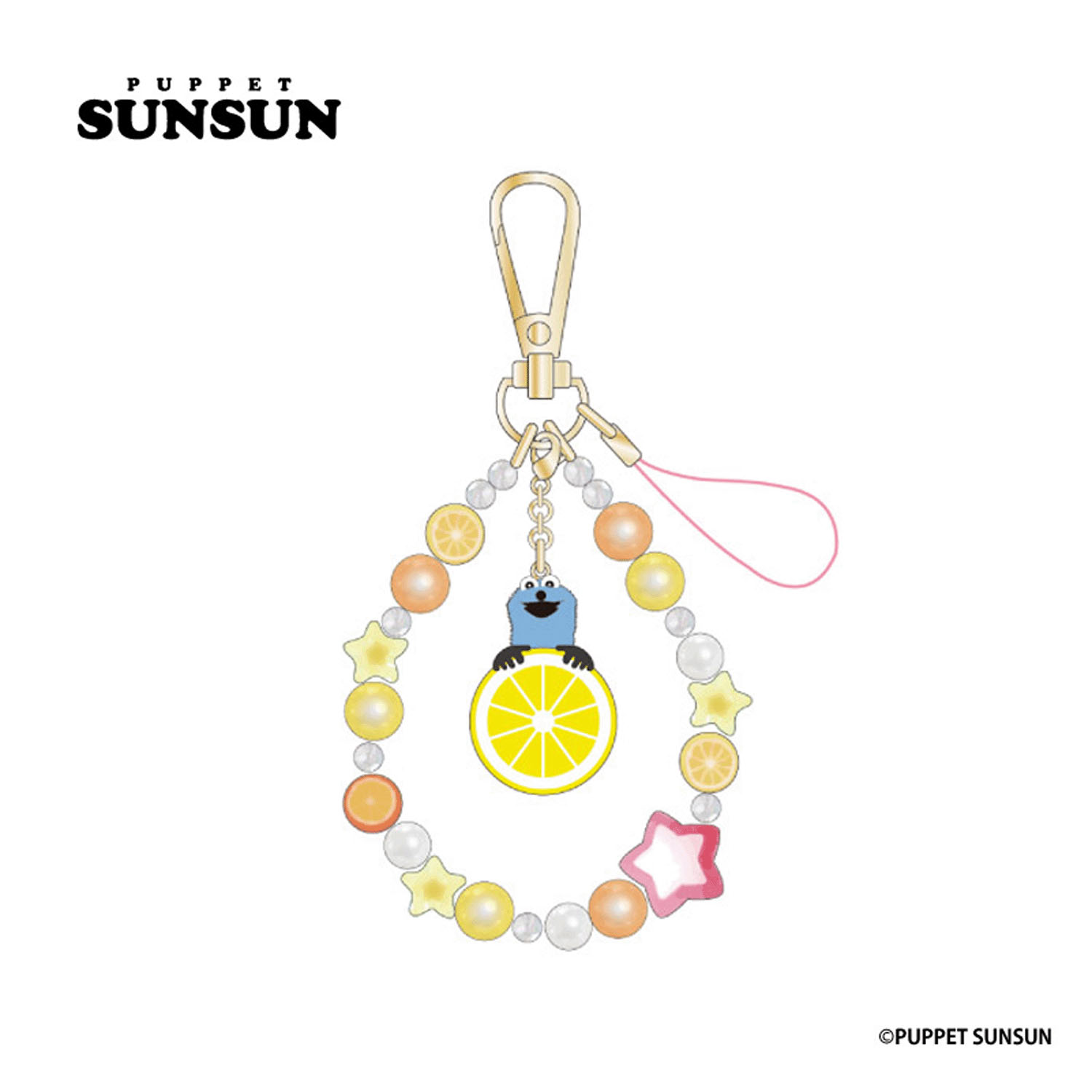 パペットスンスン フォンストラップ  フルーツ