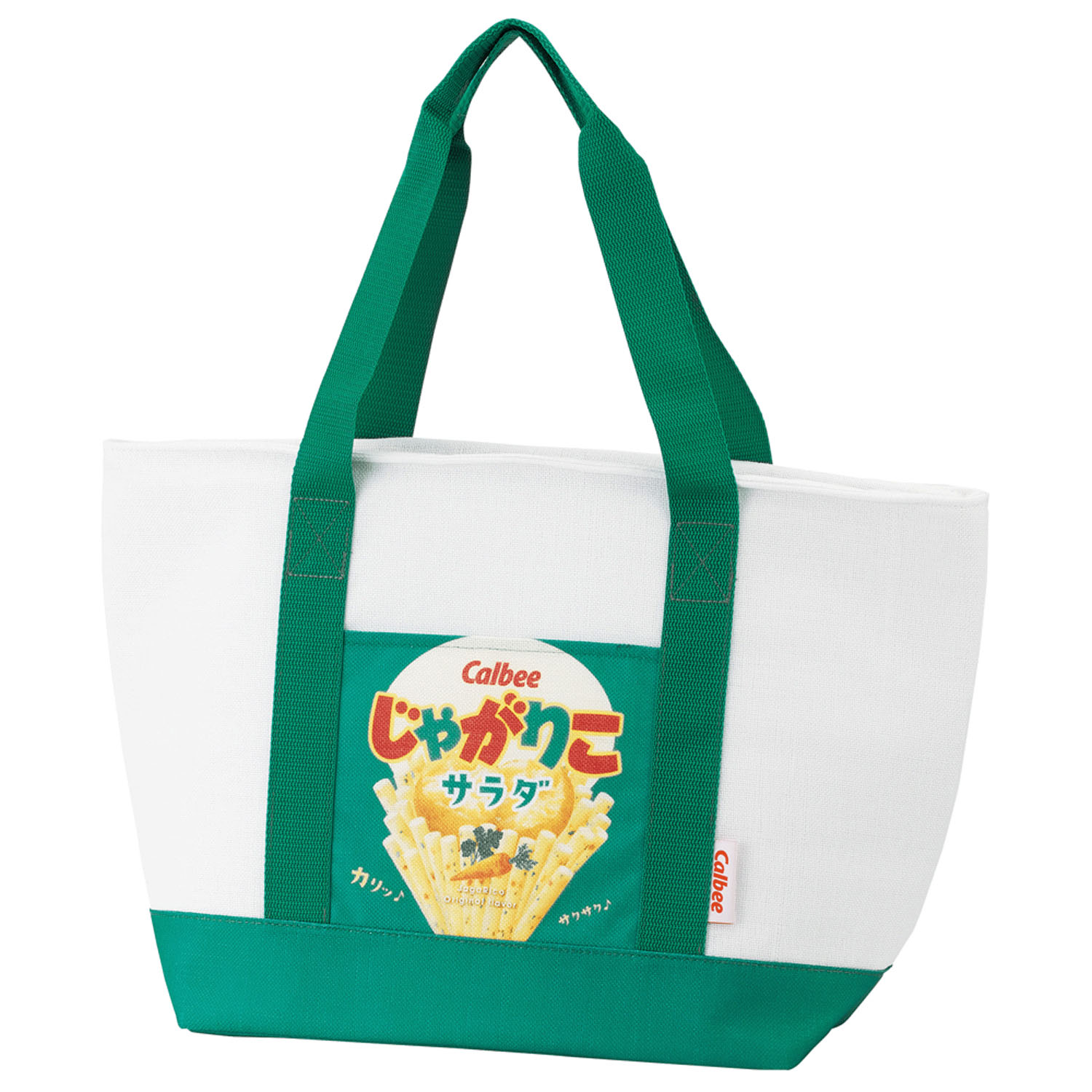 じゃがりこサラダ 麻風保冷トートショッピングバッグ