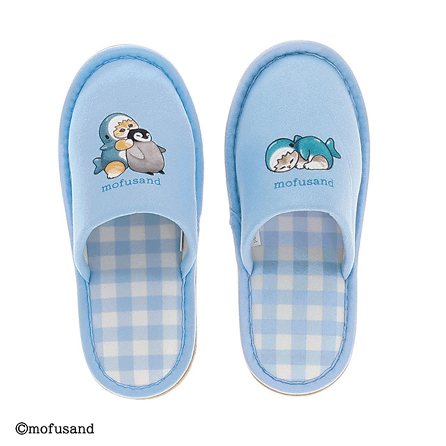 mofusand スリッパ サメにゃんといっしょ