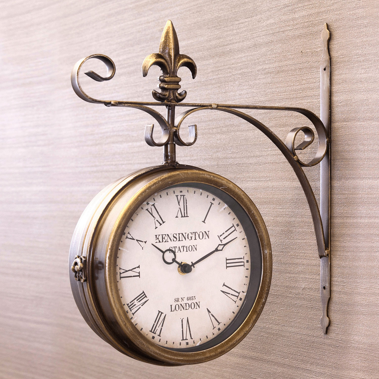 ステーションクロック ボースサイド両面ウォールクロック