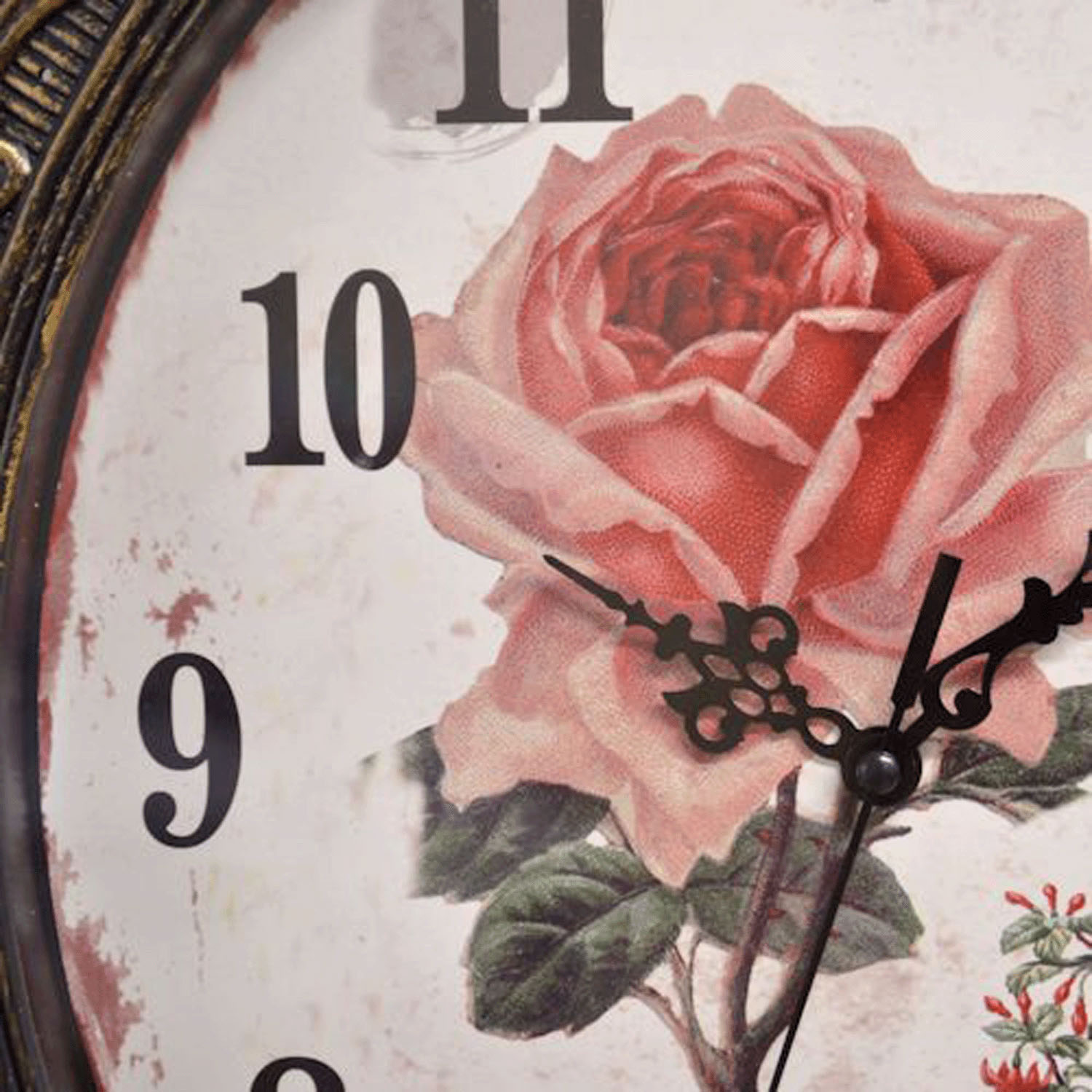 ローズ静音掛け時計【在庫限り】 - 画像3