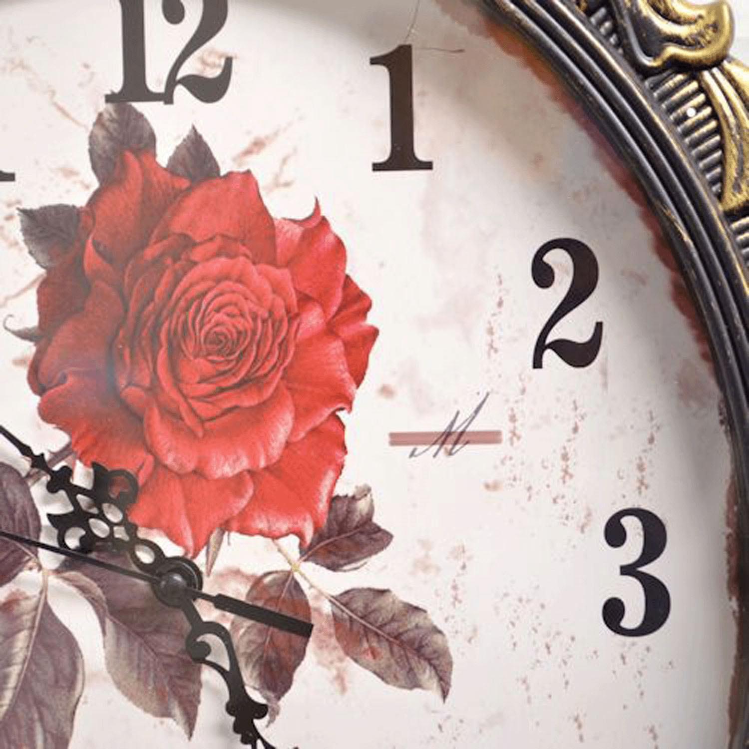 ローズ静音掛け時計【在庫限り】 - 画像5