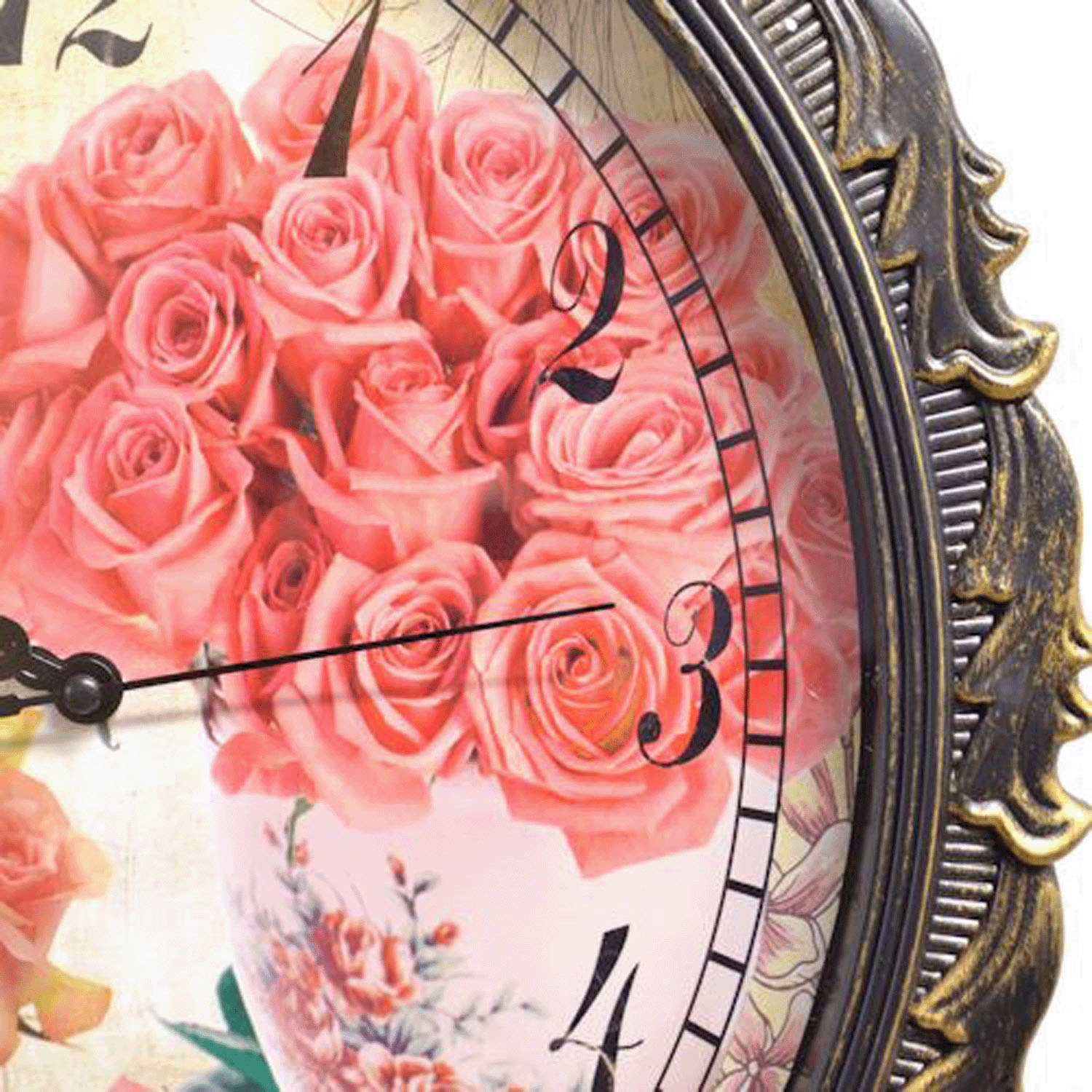 ローズ静音掛け時計【在庫限り】 - 画像9