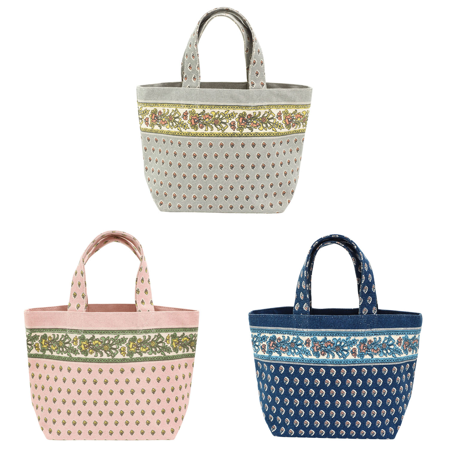 キャンバスバッグ アヴィニヨンボーダー - 画像1