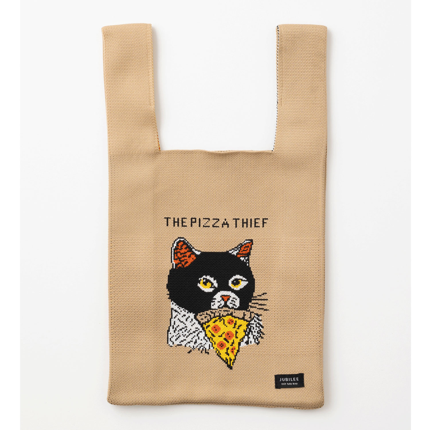 ニットトートバッグ 猫 - 画像2