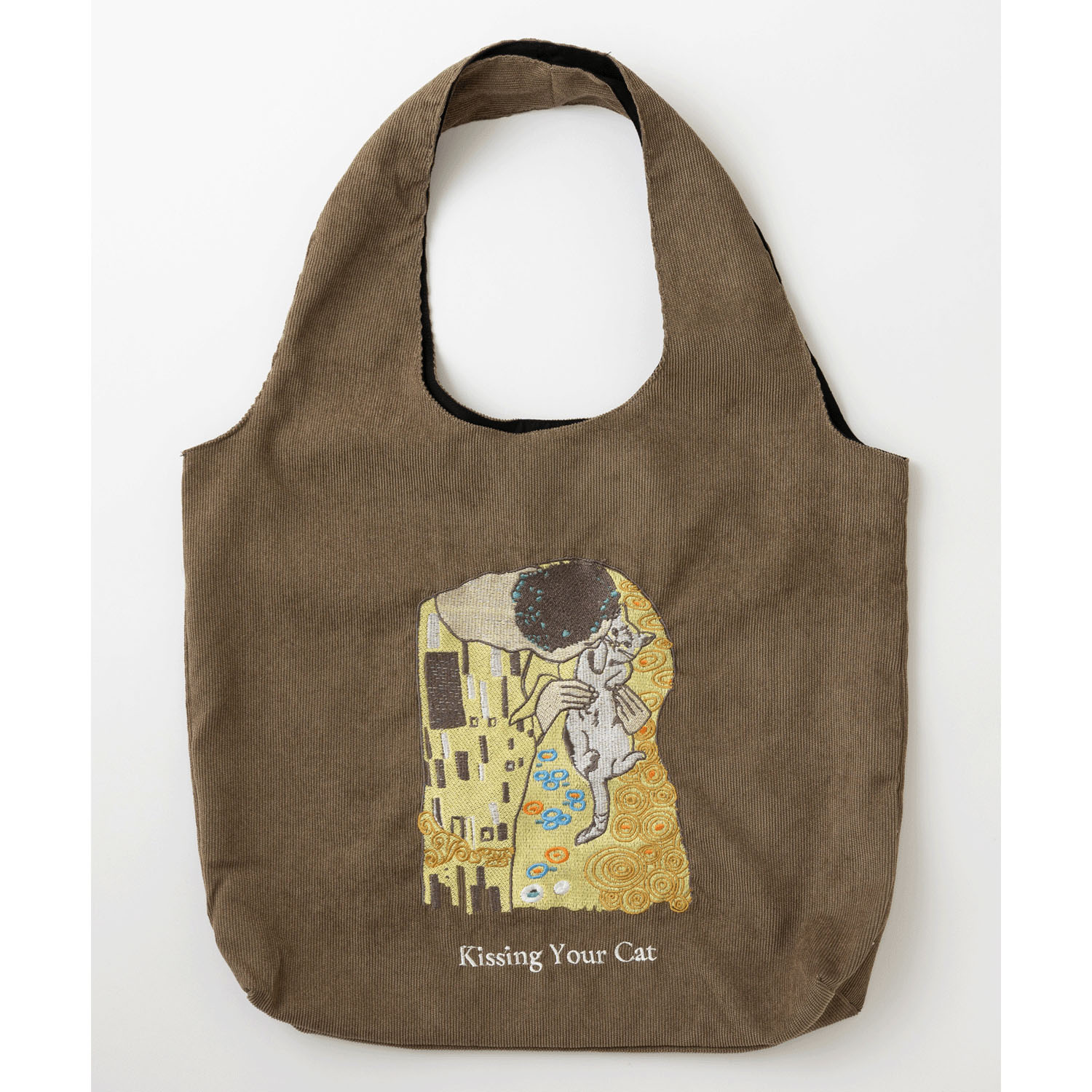 猫デザイン刺繍 コーデュロイ トートバッグ【04・05番次回未定】 - 画像15