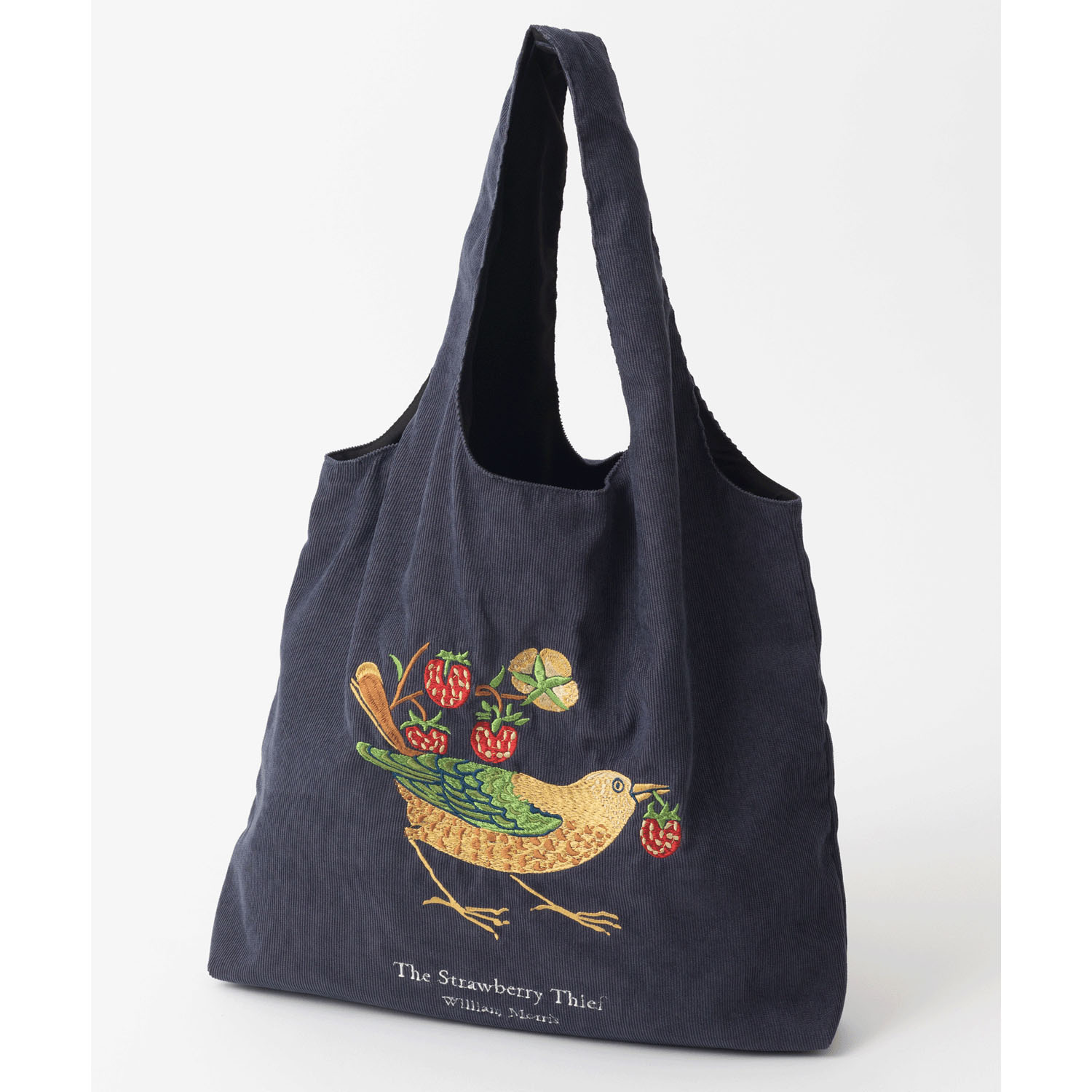 立体刺繍トートバッグ ウィリアム・モリス柄 - 画像3