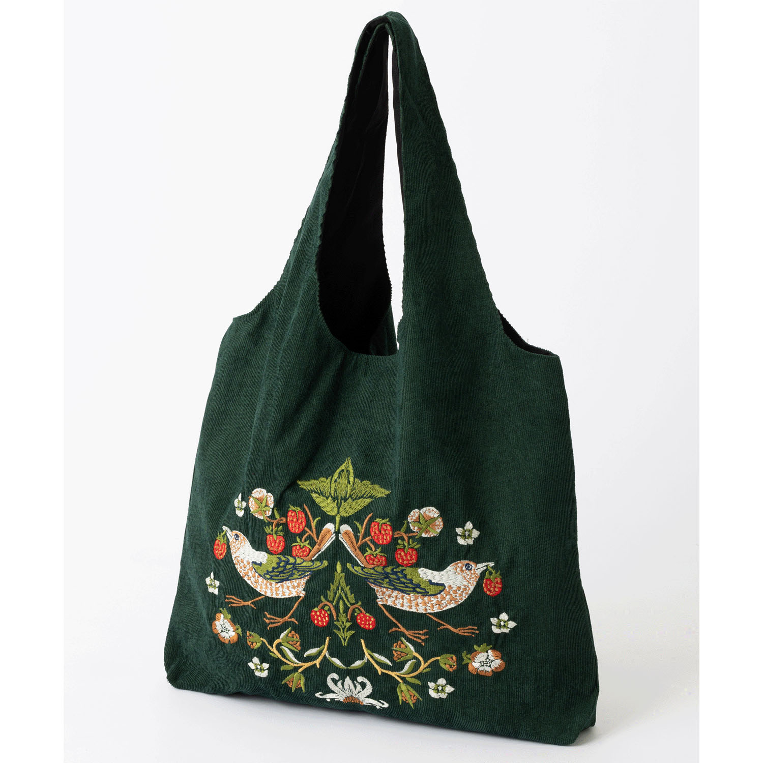 立体刺繍トートバッグ ウィリアム・モリス柄 - 画像10