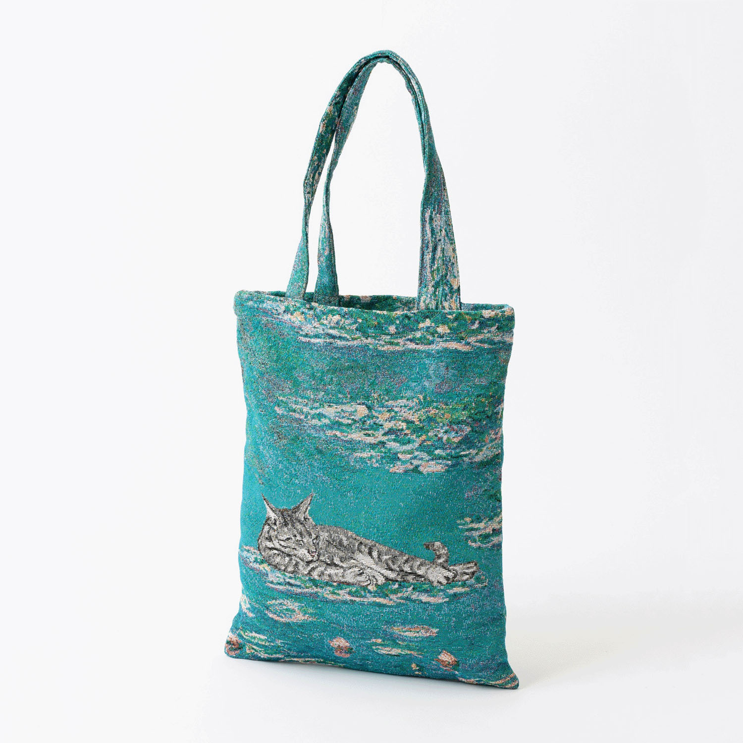 ジャガード織 猫柄トートバッグ【04番次回未定】 - 画像13