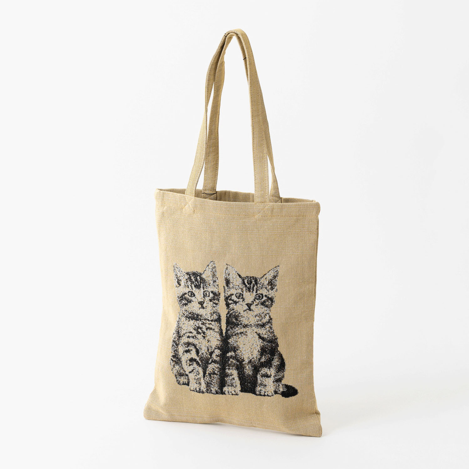 ジャガード織 猫柄トートバッグ【04番次回未定】 - 画像17