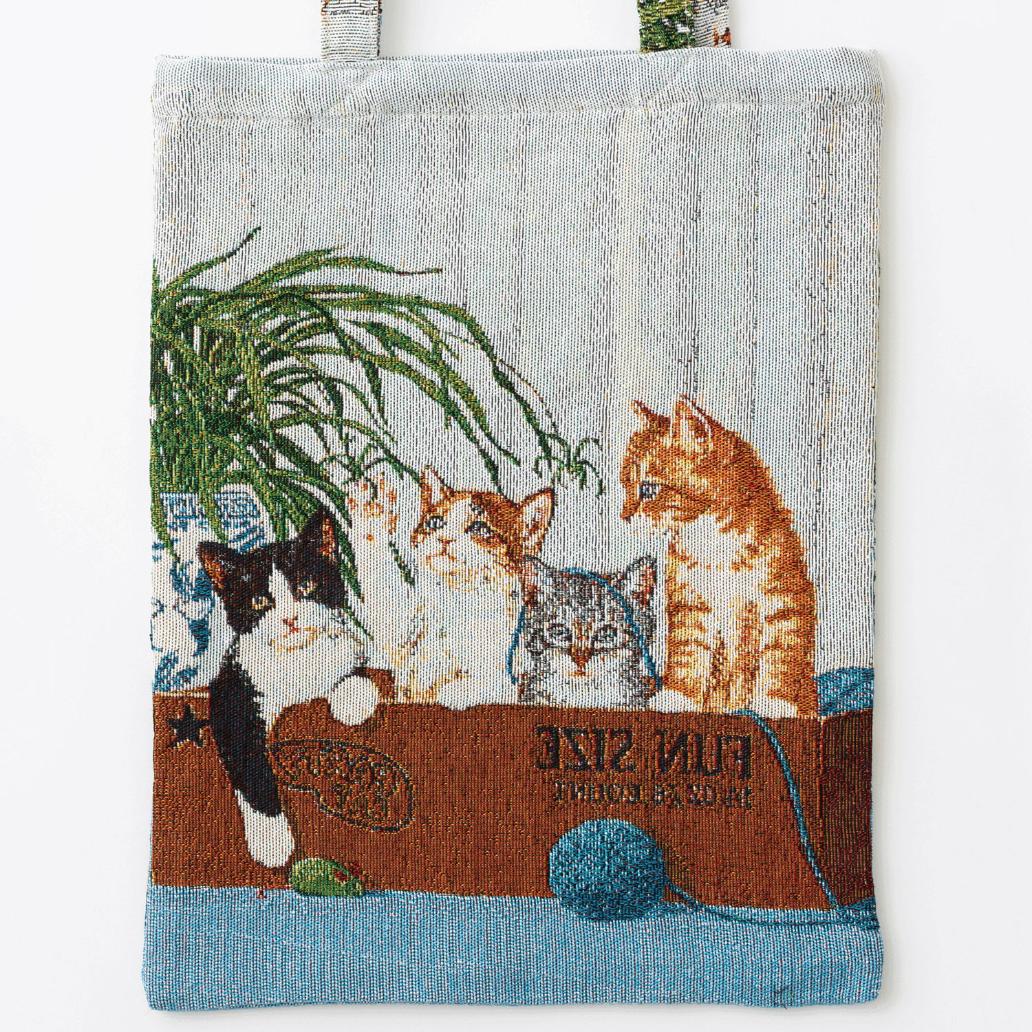 ジャガード織 猫柄トートバッグ【04番次回未定】 - 画像8