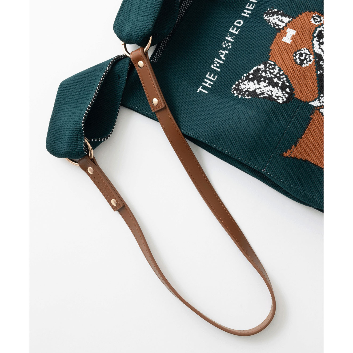 ニットトート用PUレザーストラップ付け替えショルダーストラップ - 画像4