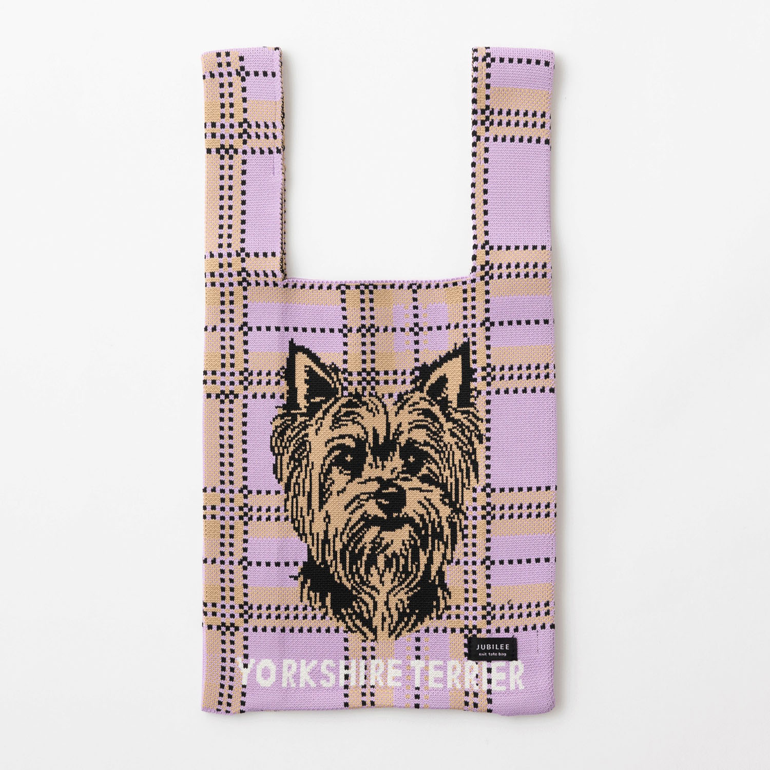 【在庫限り】ニットトートバッグ 犬 おしり デザイン マルシェバッグ - 画像2